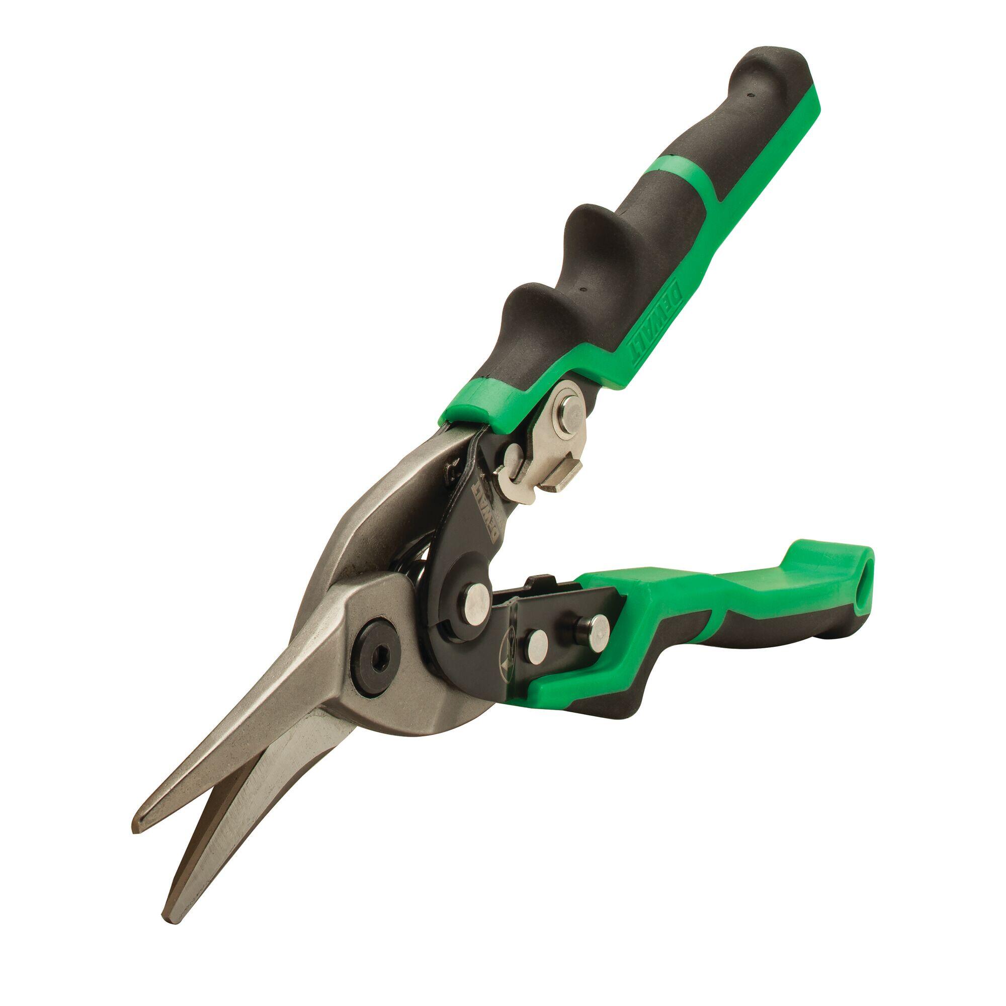 Foarfeca tabla Dewalt, taietura dreapta, 300 mm, crom-vanadiu, maner bimaterial