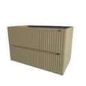 MUEBLE DE BAÑO BLUR VERDE 80X45CM - 3