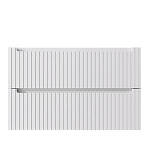 MUEBLE DE BAÑO BLUR 100CM BLANCO 2 CAJONES - 4