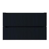 MUEBLE DE BAÑO BLUR NEGRO 80X45CM - 4