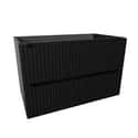 MUEBLE DE BAÑO BLUR NEGRO 80X45CM - 2