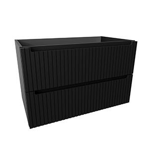 MUEBLE DE BAÑO BLUR NEGRO 80X45CM - 2
