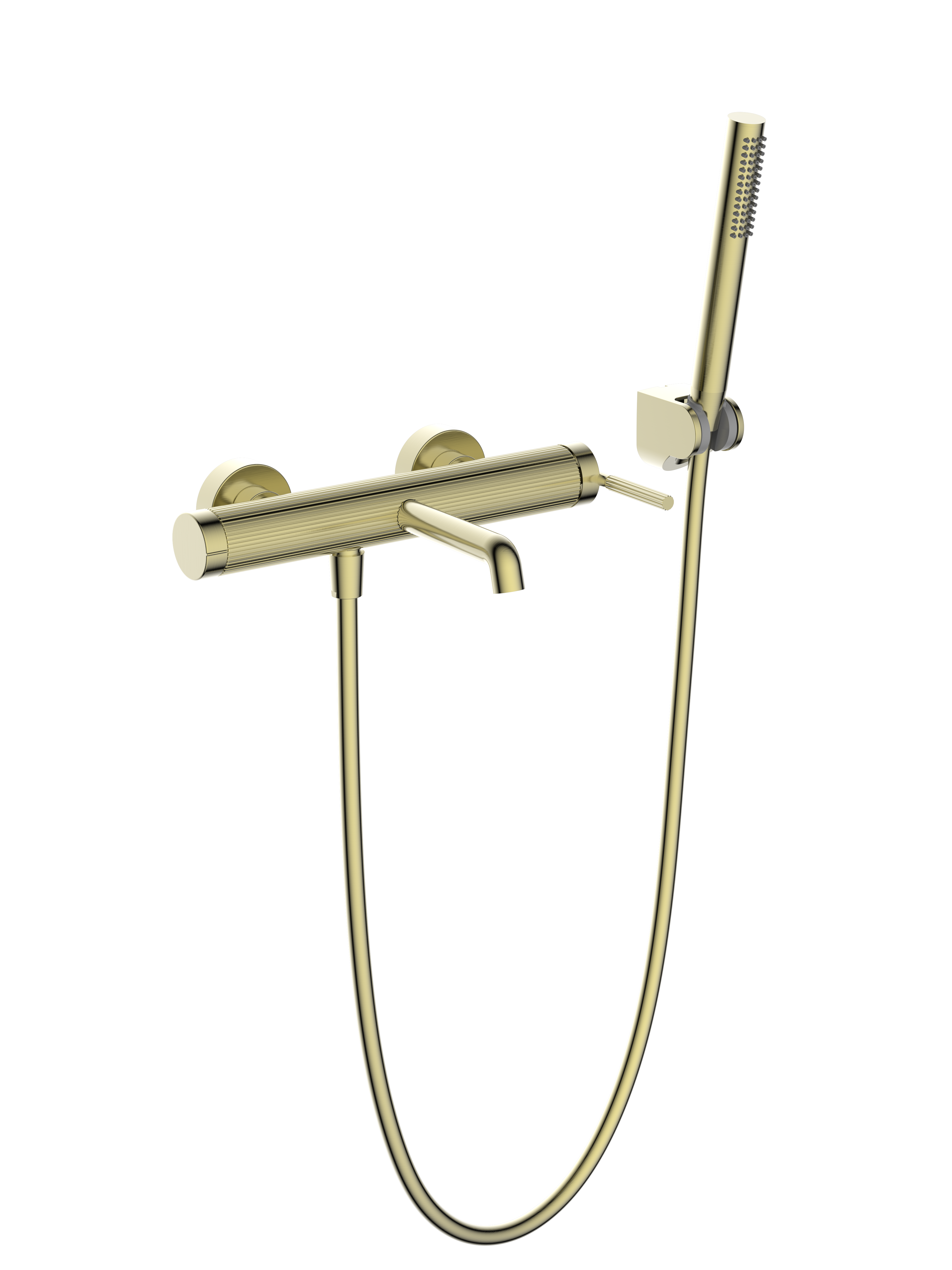 Bateria wannowa złota szczotkowana Elgreco Valvex