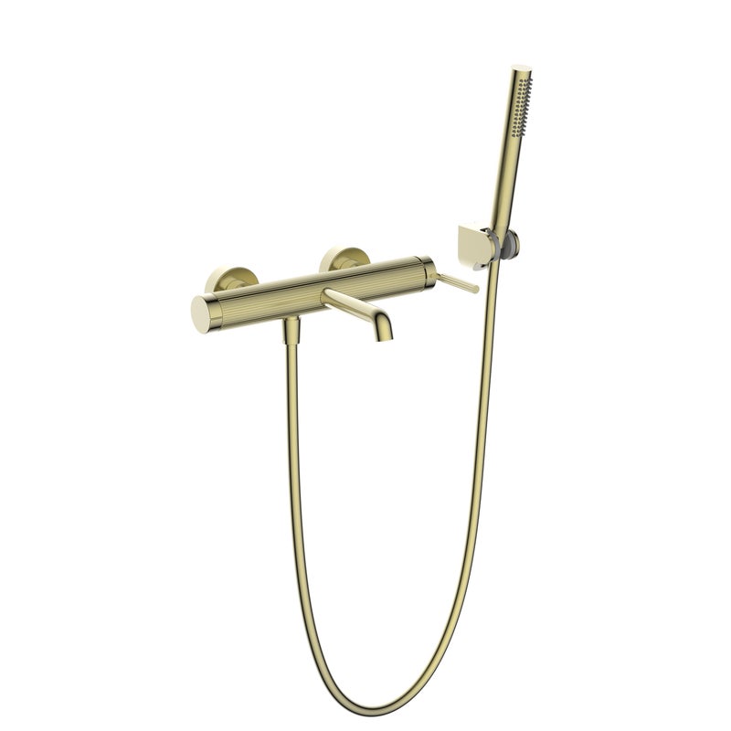 Bateria wannowa złota szczotkowana Elgreco Valvex