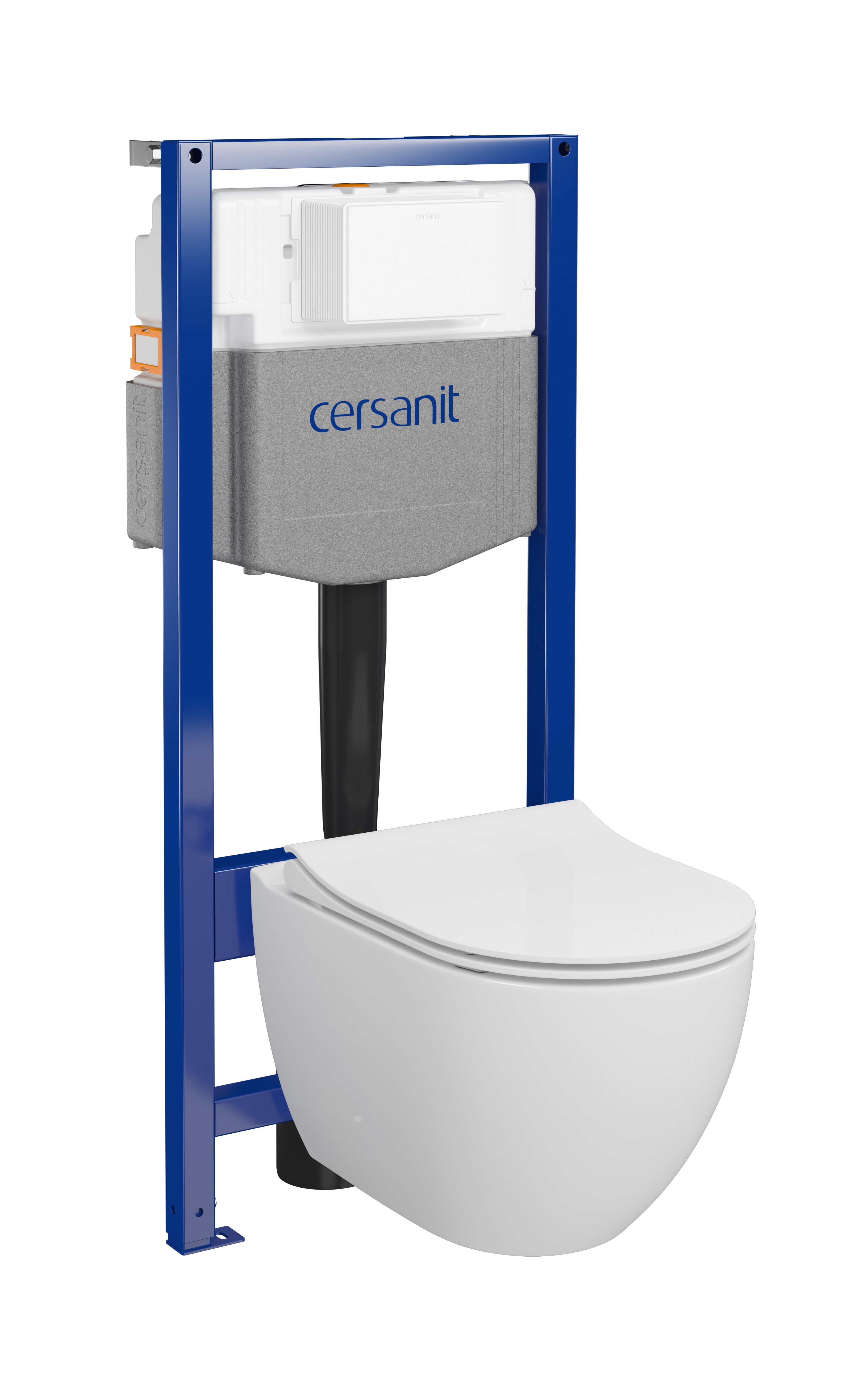 Zestaw podtynkowy WC bezkołnierzowy Simi Cersanit