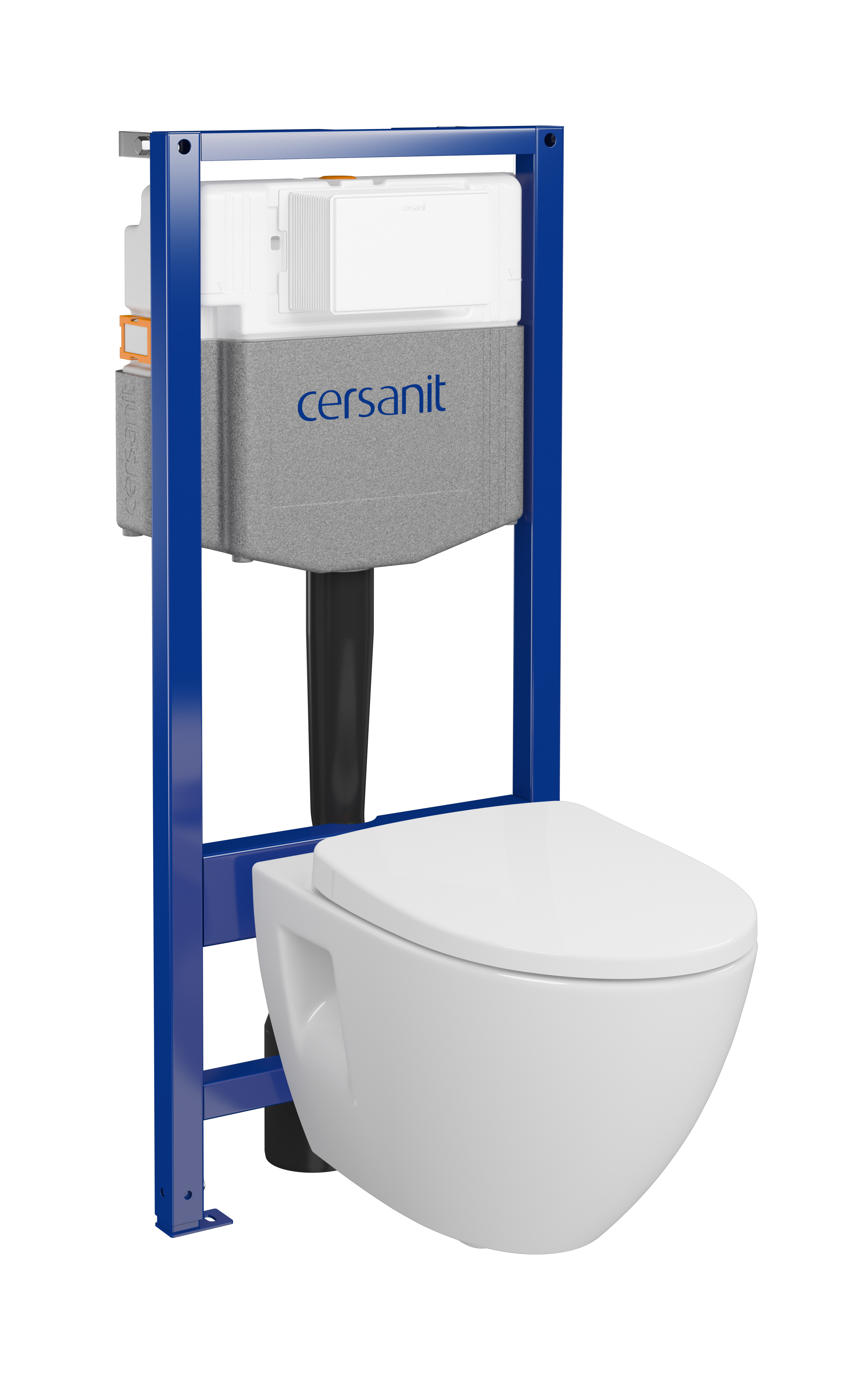 Zestaw podtynkowy WC bezkołnierzowy Cromo Cersanit