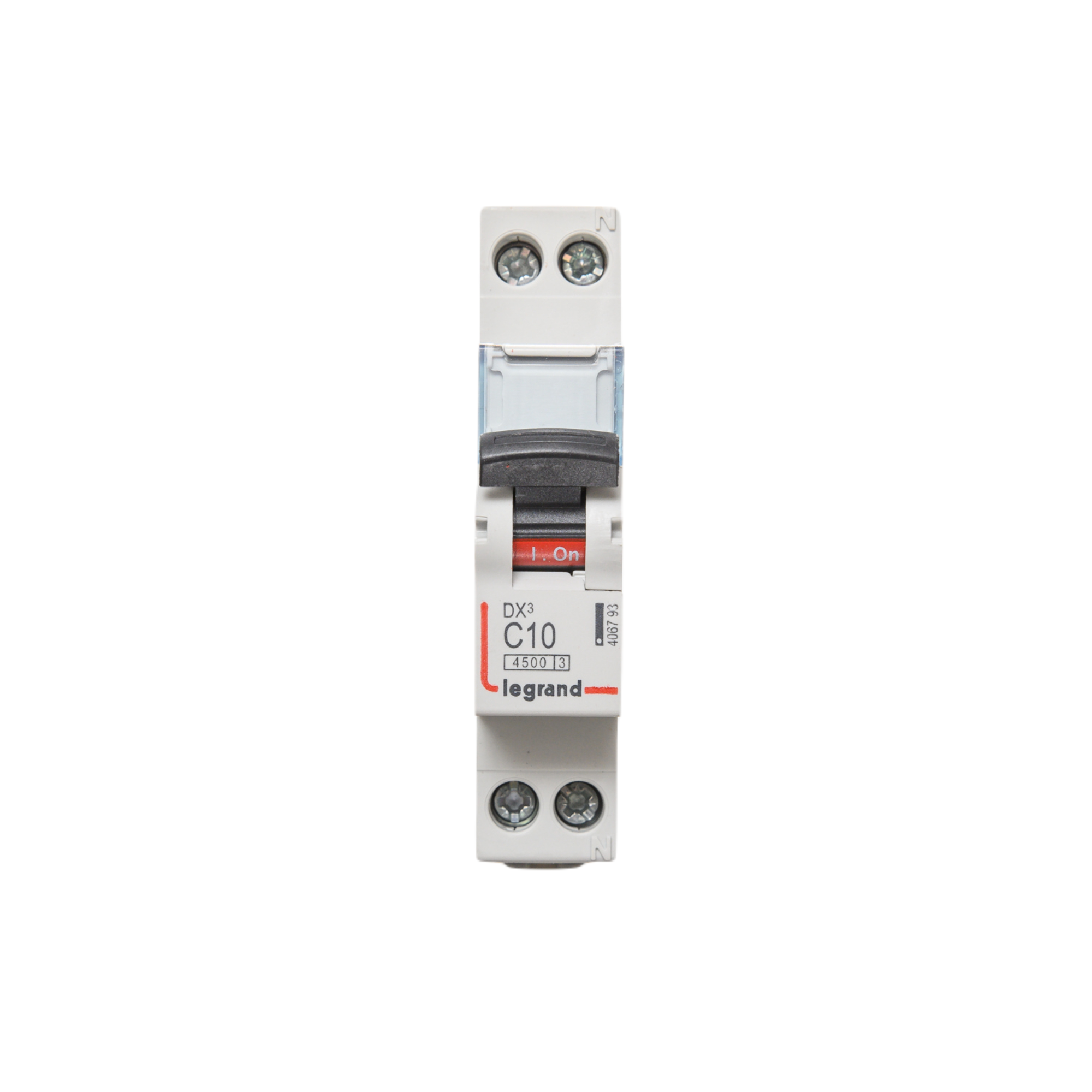 Disjunctor Legrand DX3, 1P+NR, 10 A, curba C, 4.5 KA | Leroy Merlin