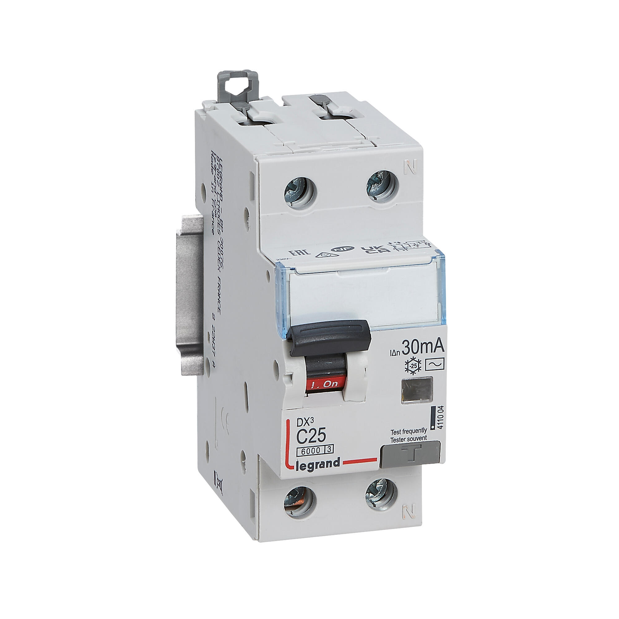 Disjunctor Legrand DX3, diferential, 25 A, 6 KA, 30 mA | Leroy Merlin