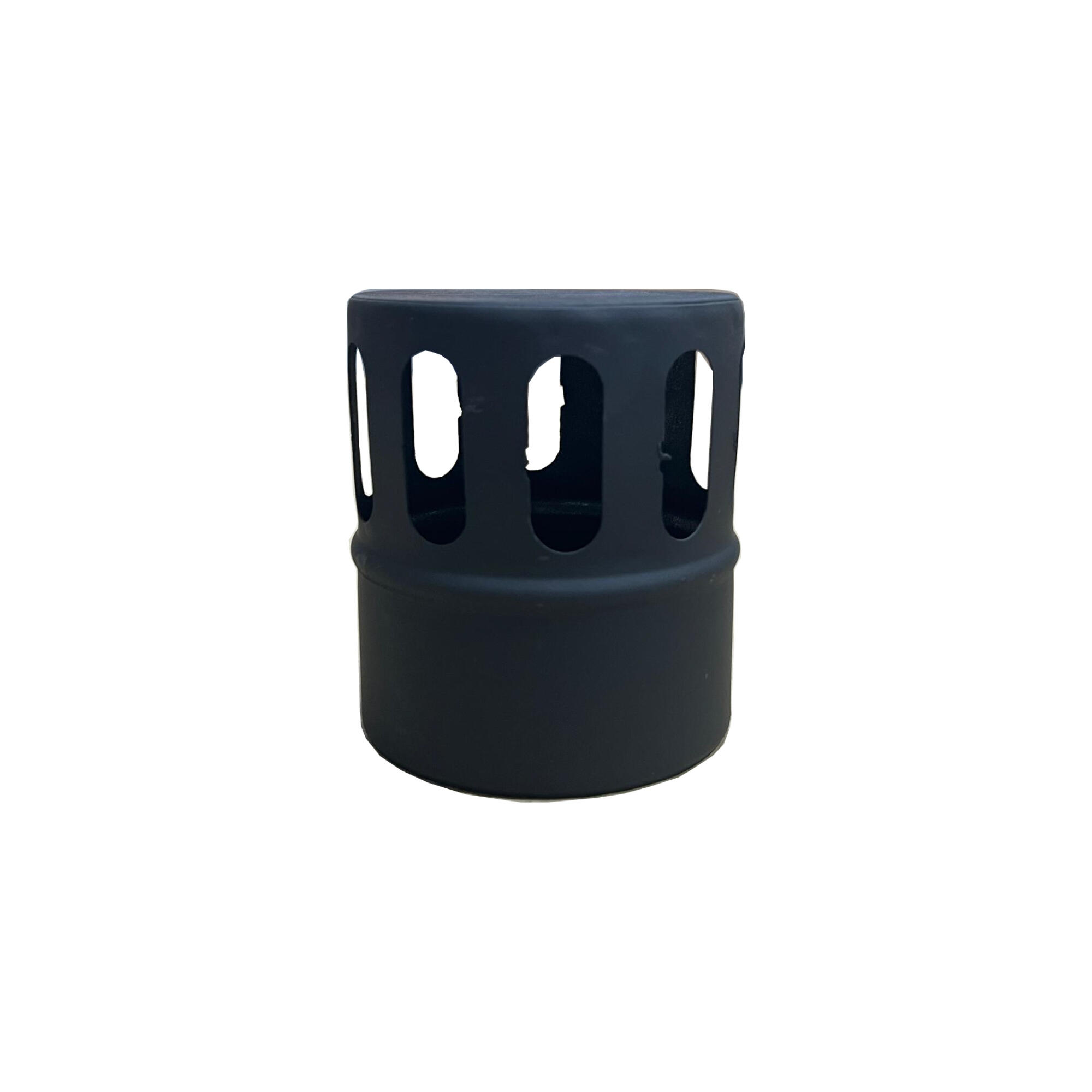 Capac terminal, inox, simplu perete, tip A, grosime 0.5 mm, Ø 80 mm ...