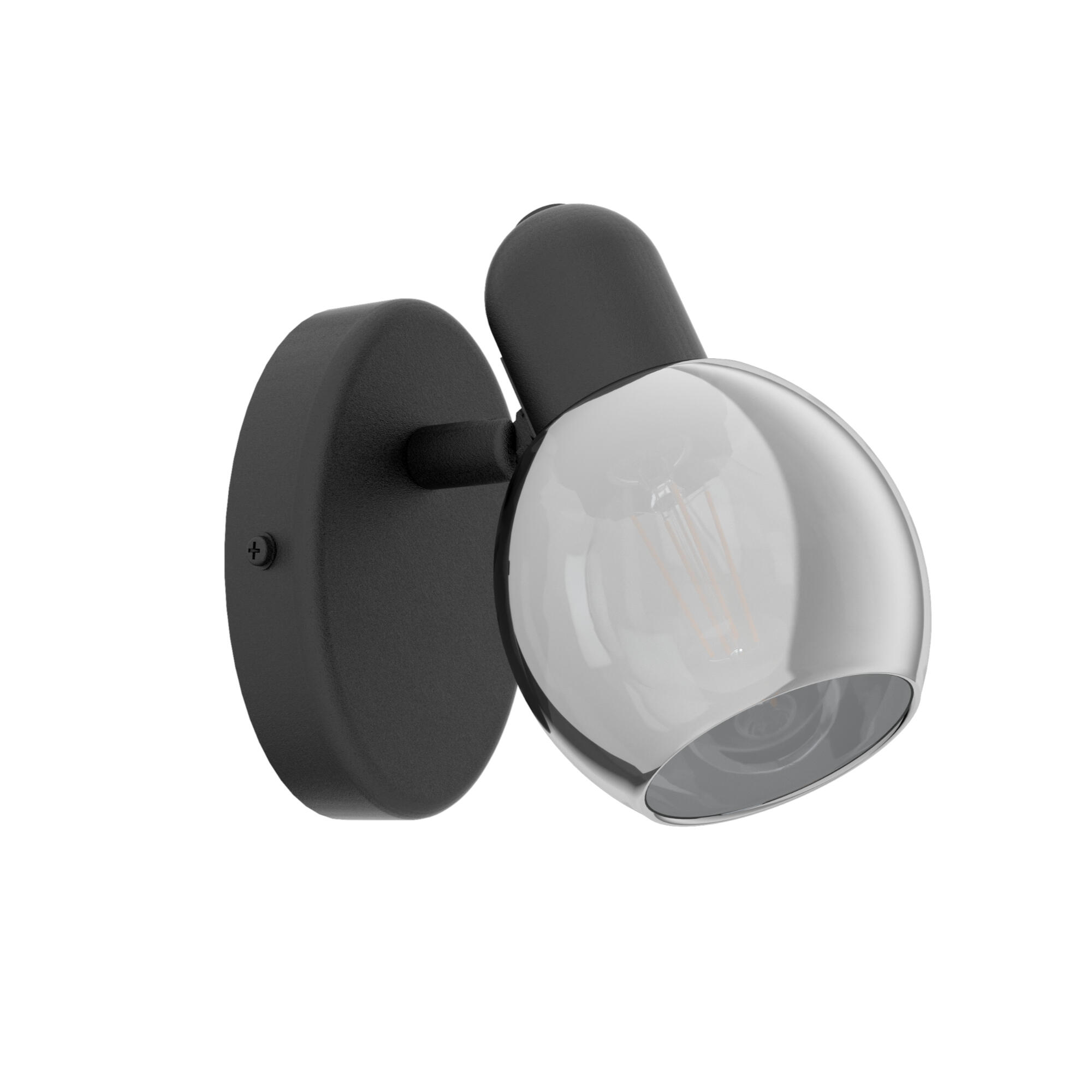 Spot pe bara Pollica, 1 x E14, 28 W, IP 20, negru