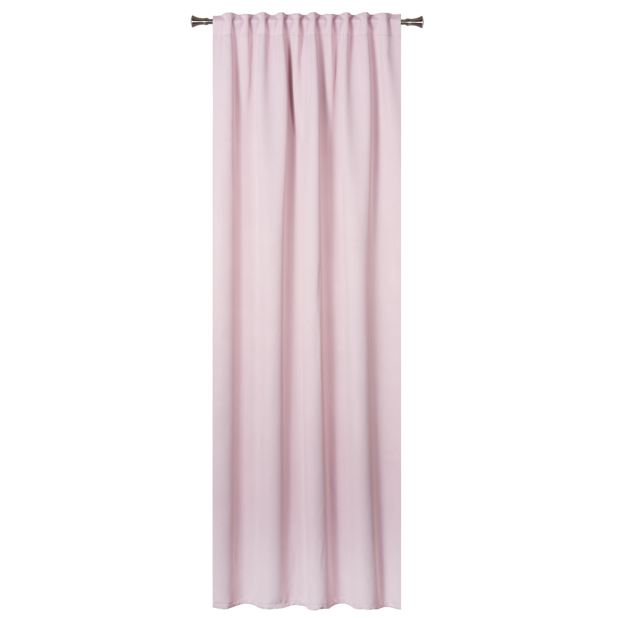 Draperie 140 x 260 cm Eclipse, cu bride ascunse, roz | Leroy Merlin