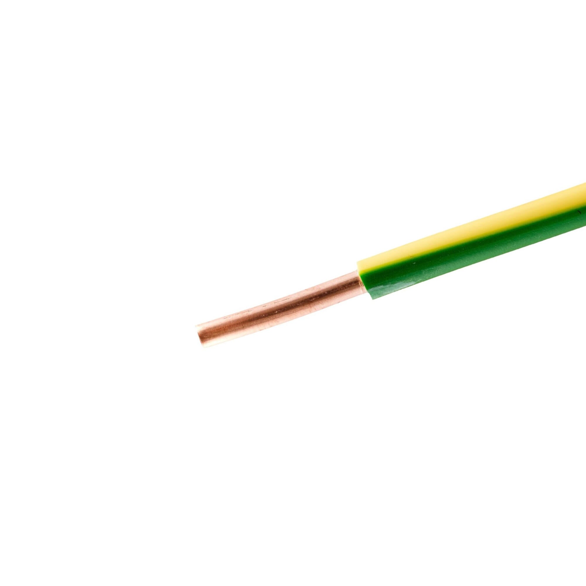 Cablu electric FY, 10 mm², 150 m, verde/galben