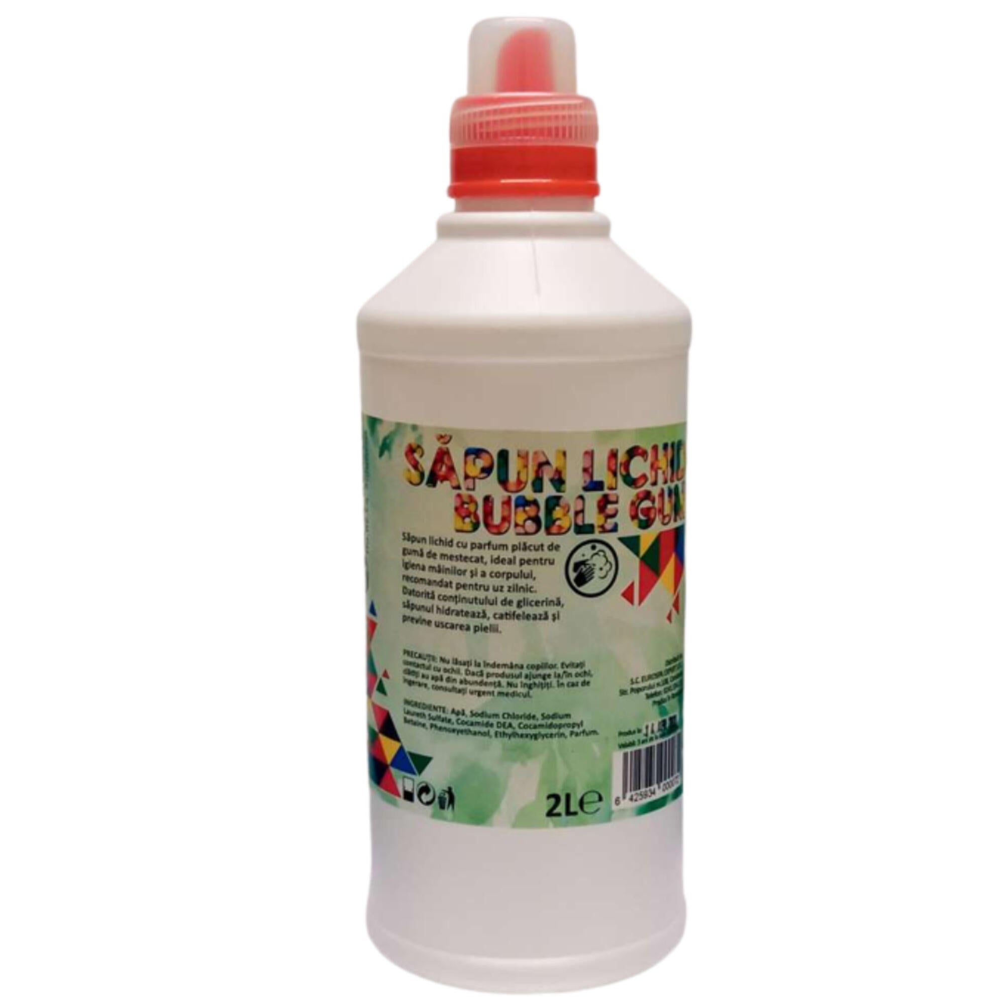Sapun lichid, 2 L, Bubble Gume