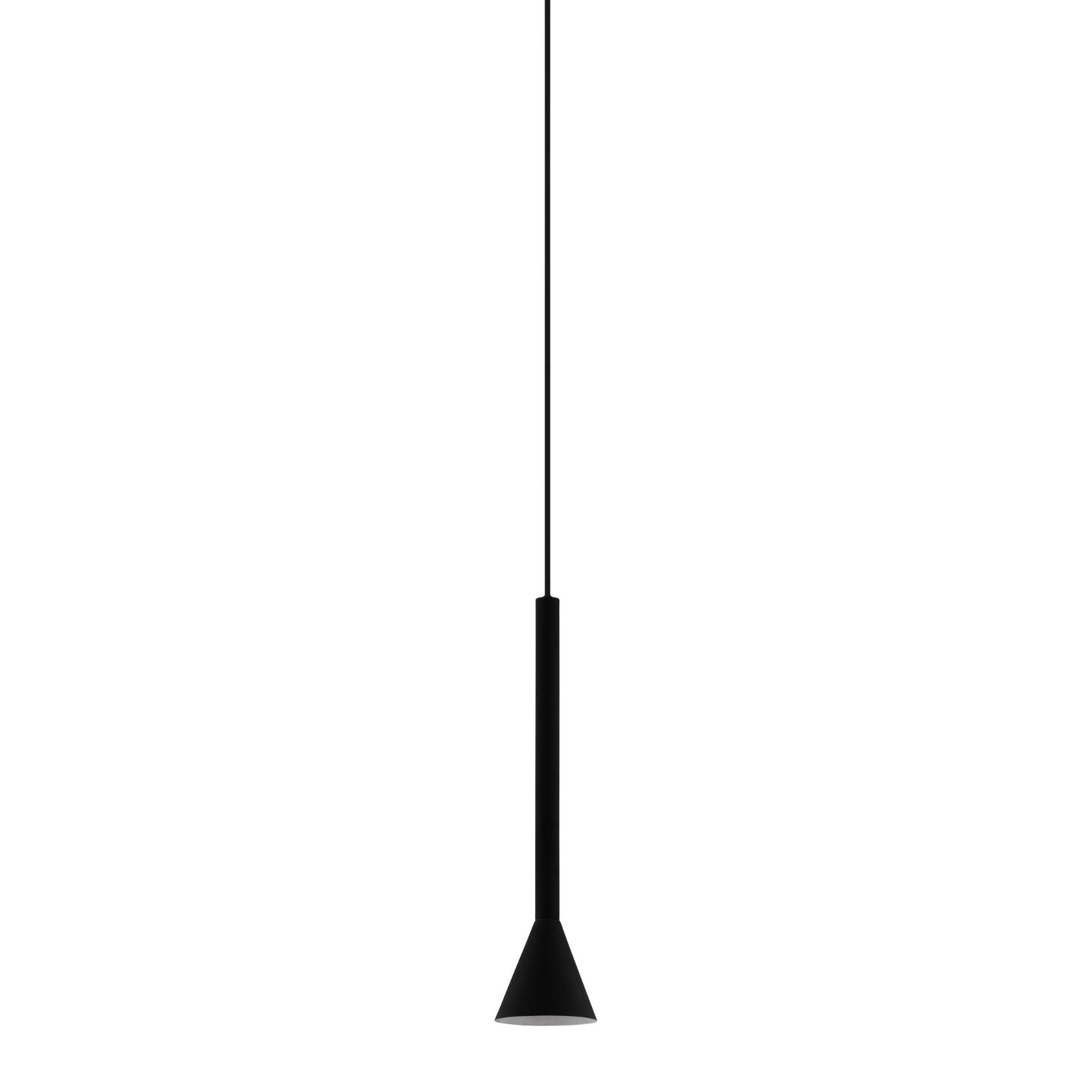 Pendul pentru sina Cortaderas, 1 x GU10, 8 W, negru
