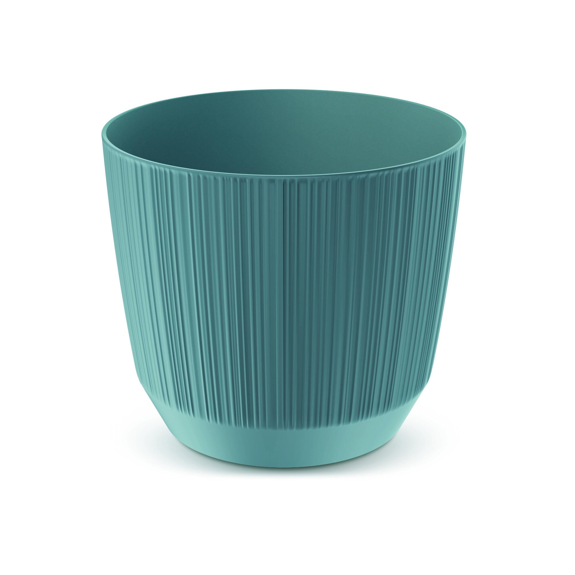 Ghiveci flori Ryfo, plastic, Ø 17 cm, bleu