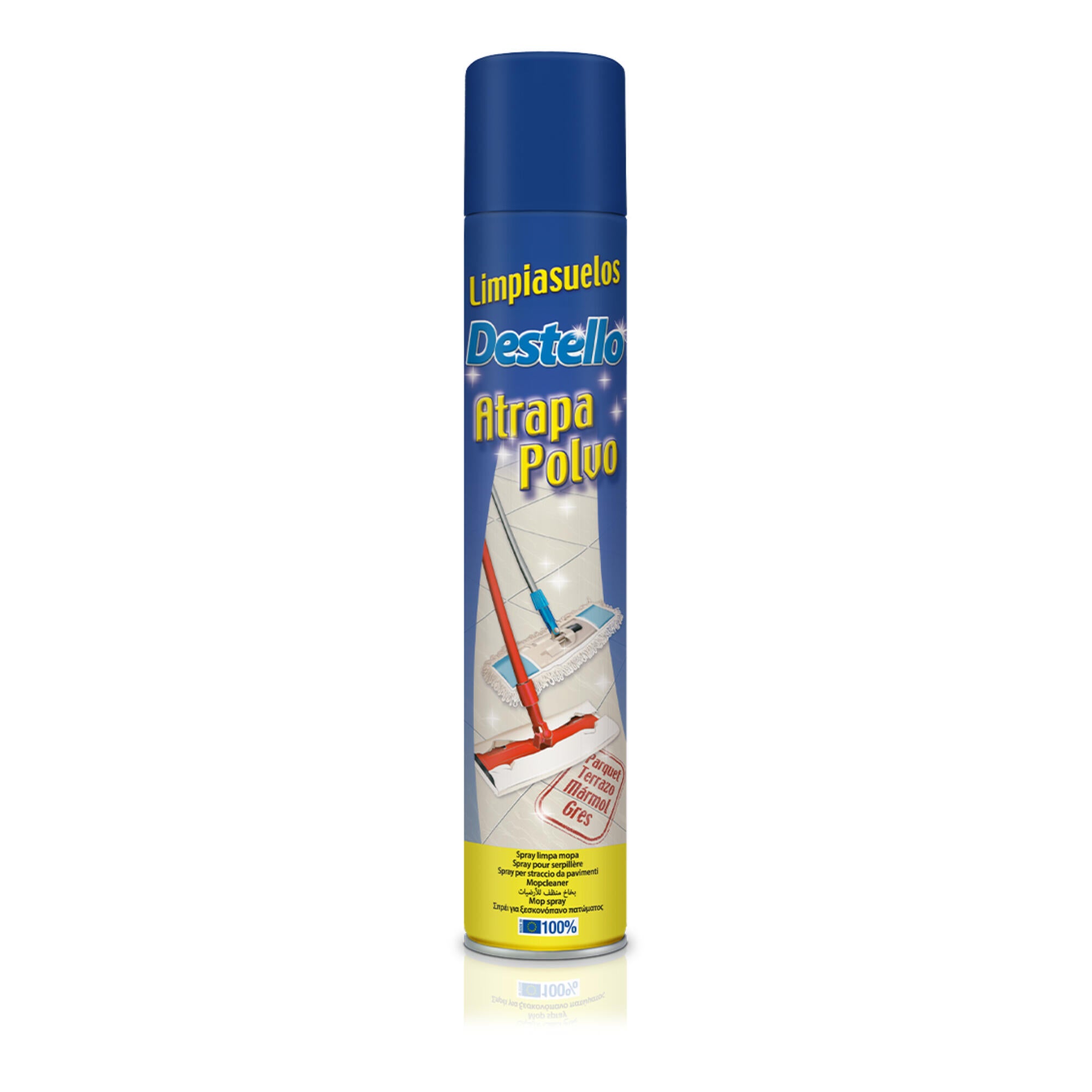 Spray colector praf, pentru curatarea pardoselilor, Destello, 600 ml