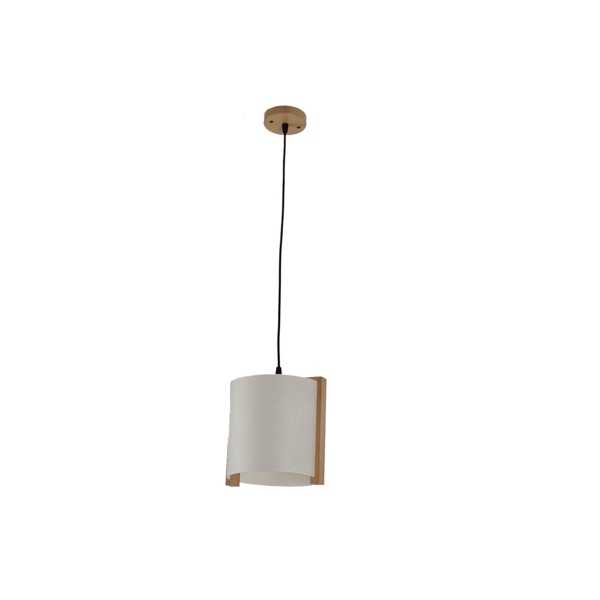 Pendul Scala, 1 x E27, 42 W, lemn natur