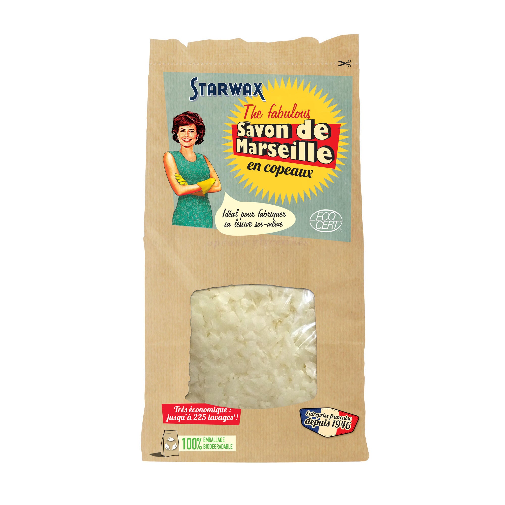 Fulgi de sapun de Marsilia, Starwax, 750 g