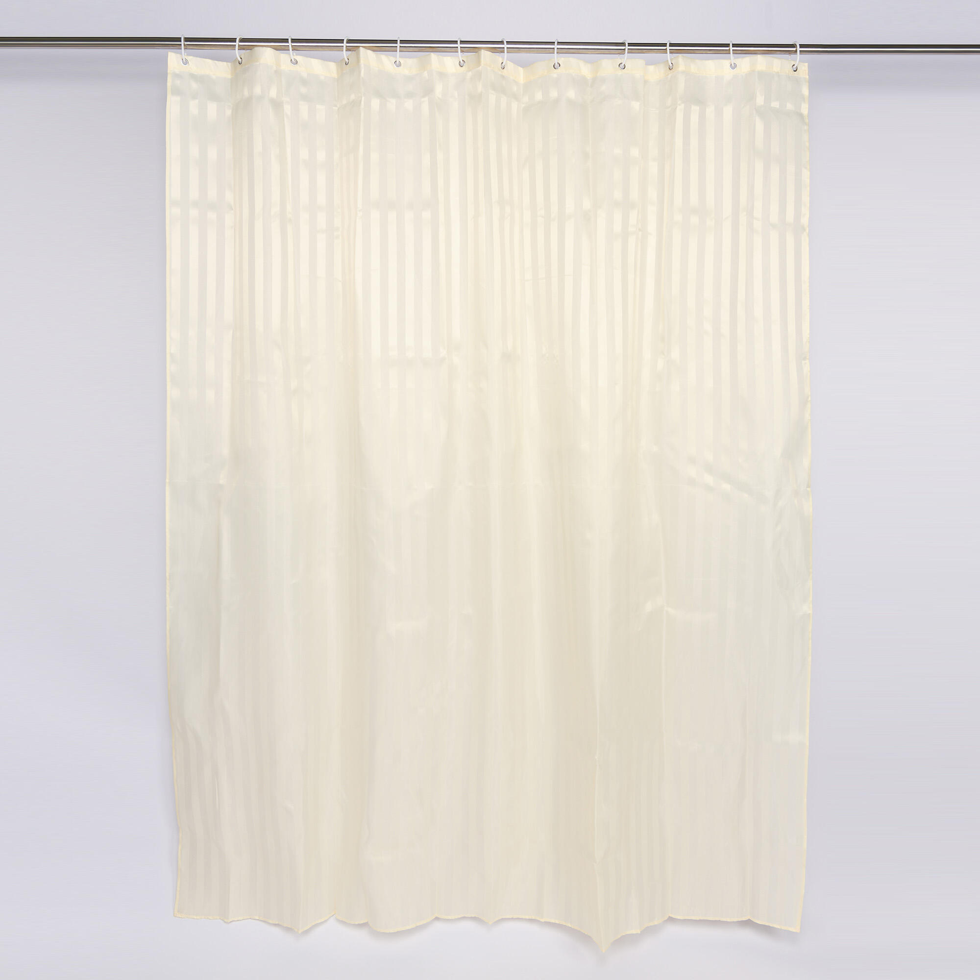 Perdea de dus Jacquard, din poliester, 180 x 200 cm, bej