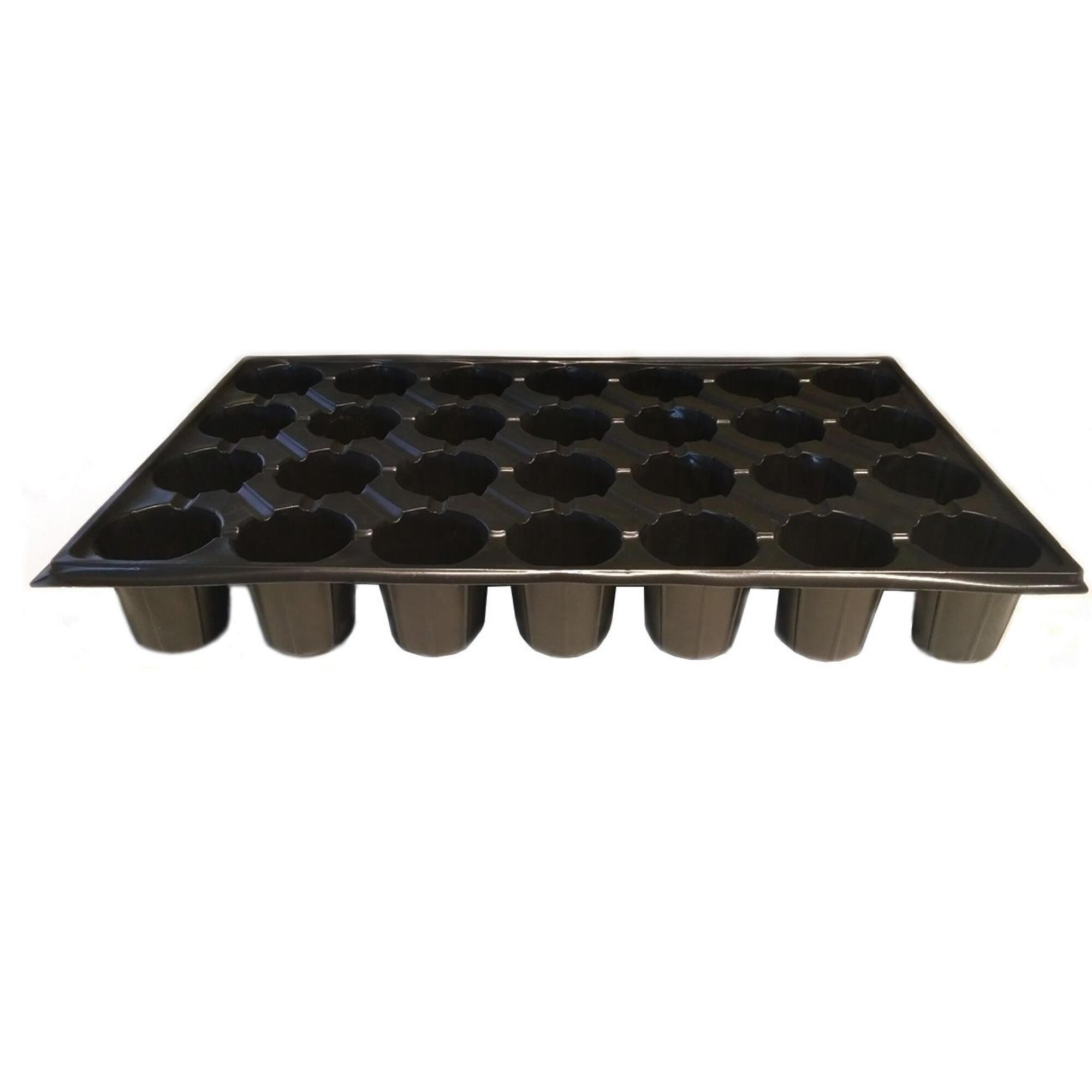 Tava pentru rasaduri cu 28 alveole, 51 x 32 x 7 cm | Leroy Merlin