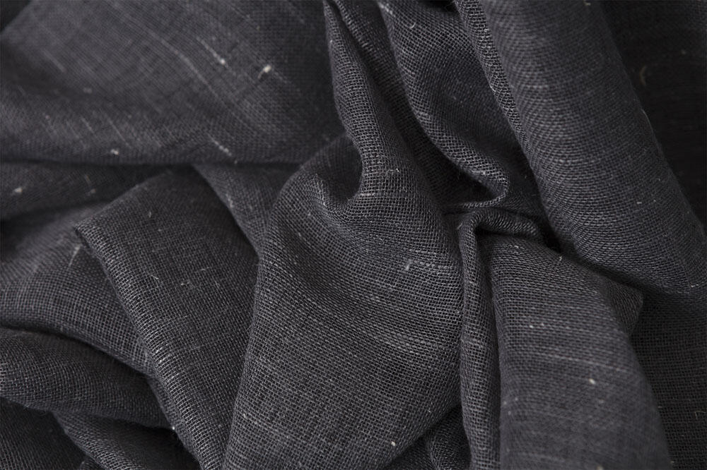 Visillo semi-transparente ollaos Carla poliéster liso gris 140x280cm - 4