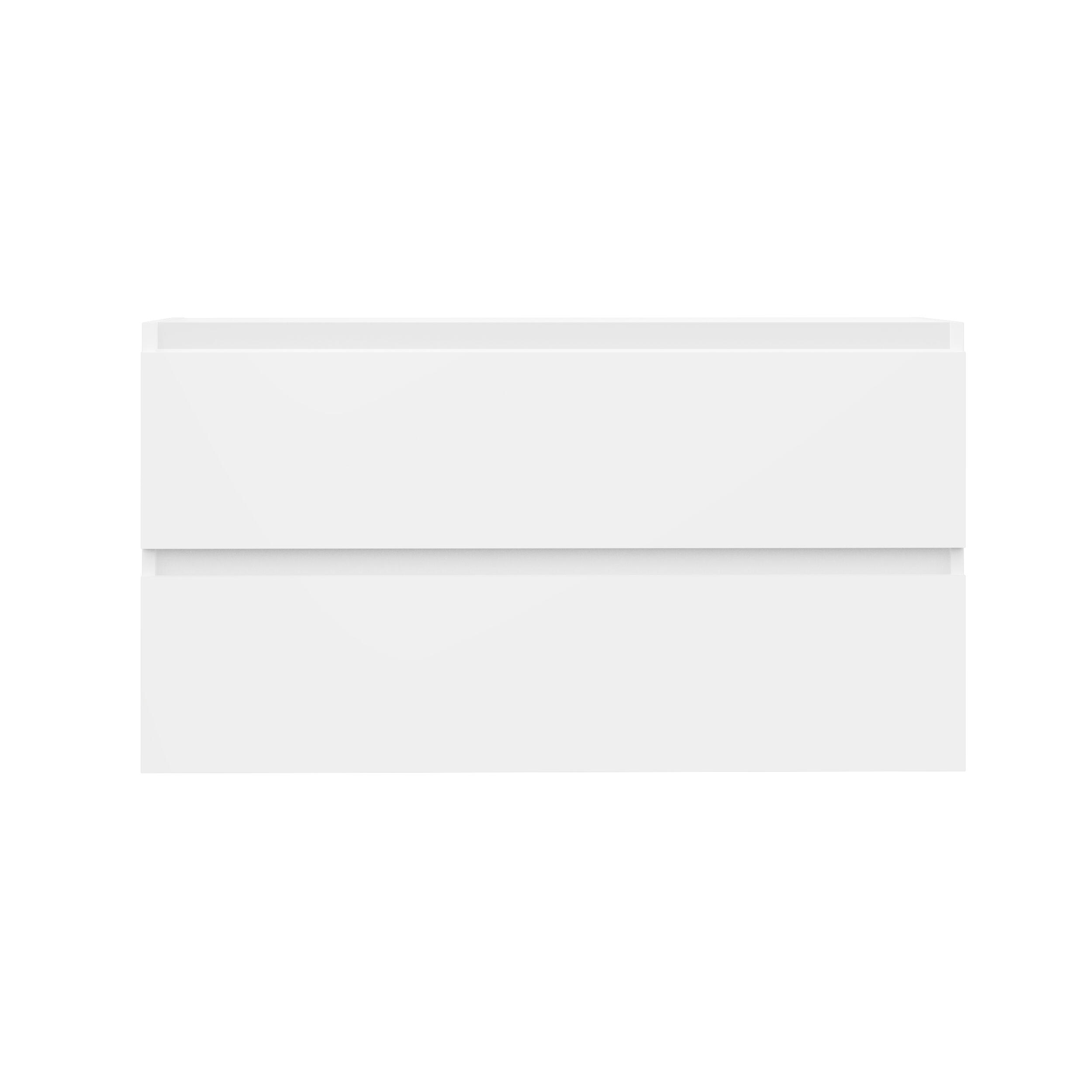 MUEBLE DE BAÑO MAYA BLANCO 100X45CM 2 CAJONES - 3