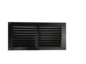Rejilla de ventilación de aluminio 480x80mm - Negro Rejilla de ventilación de aluminio 480x80mm - Negro