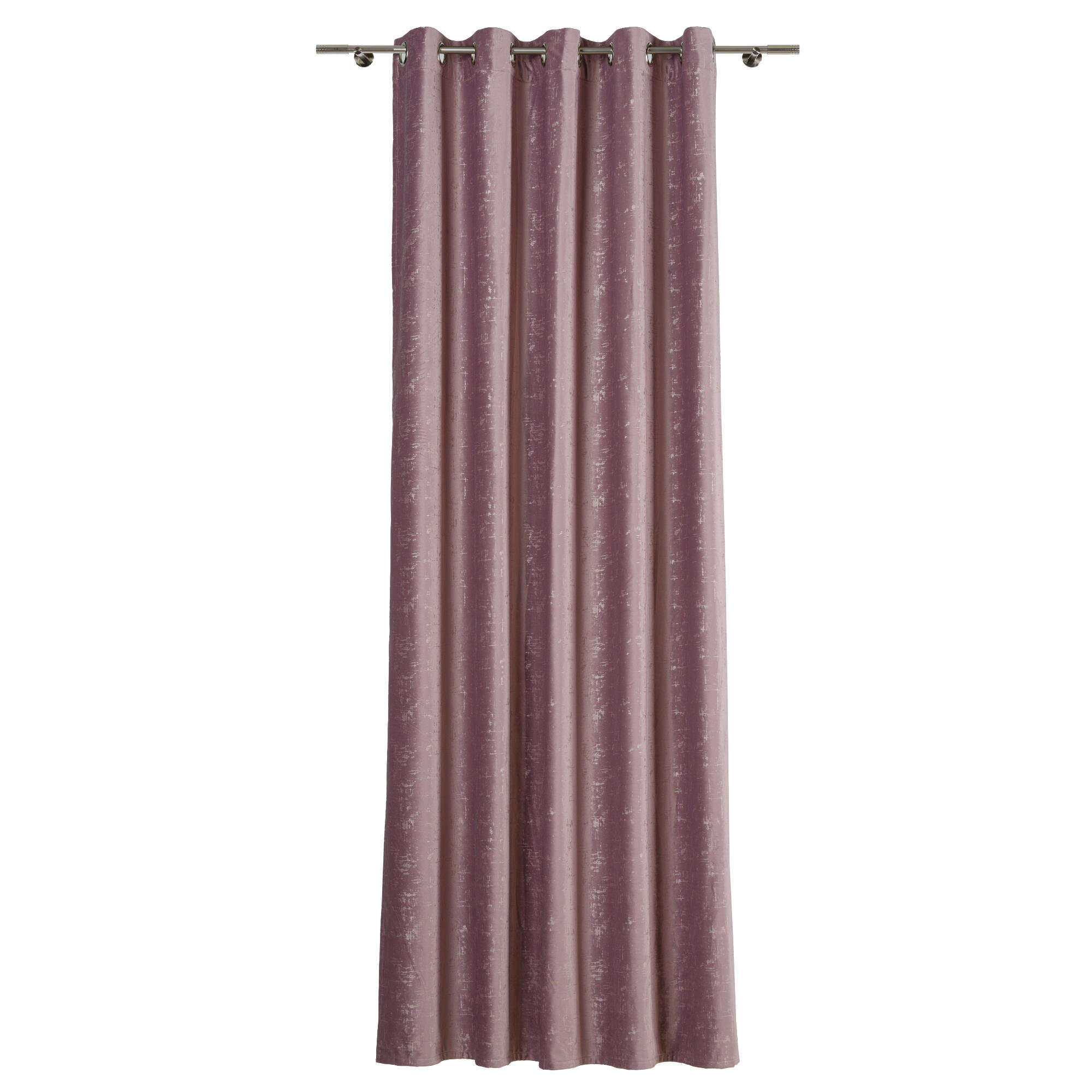 Draperie 300 x 245 cm Scento, cu inele, roz | Leroy Merlin