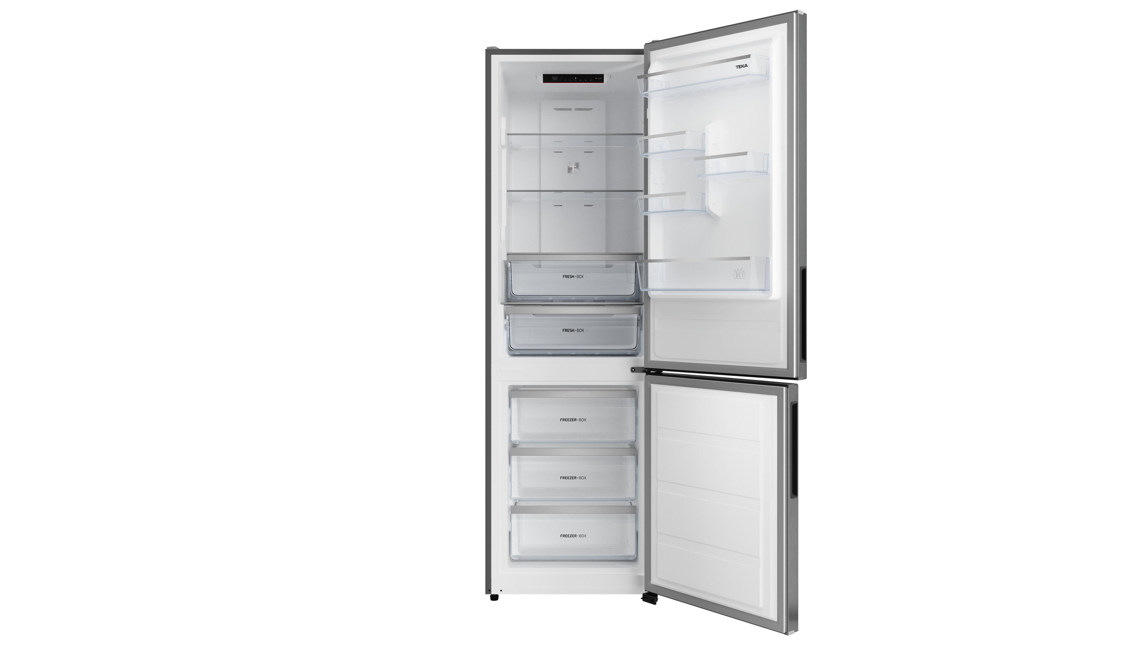 Frigorífico combi TEKA RBF 44630 INOX No Frost 188cm 310L inox clase D - 2