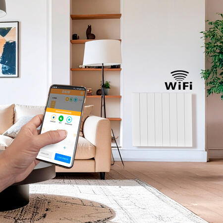 Radiateur électrique céramique connecté HJM AVA H horizontal - 1