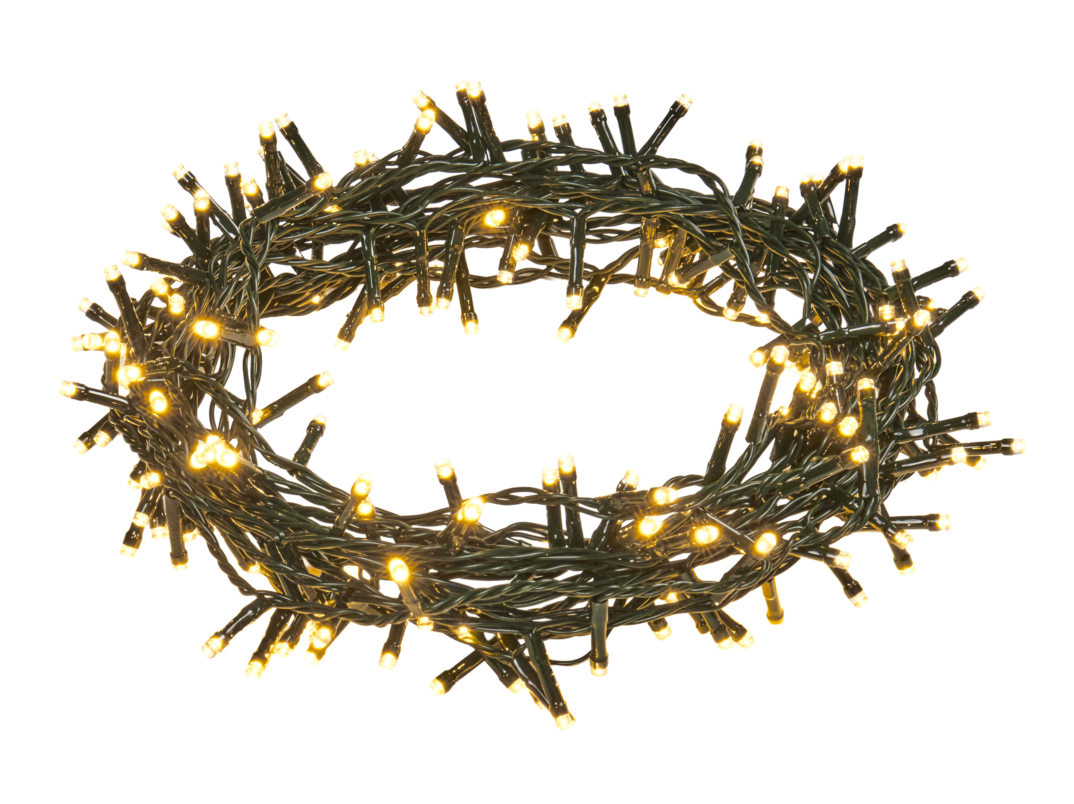 Lampki choinkowe zewnętrzne 200 LED ciepłe białe Cortina - 2