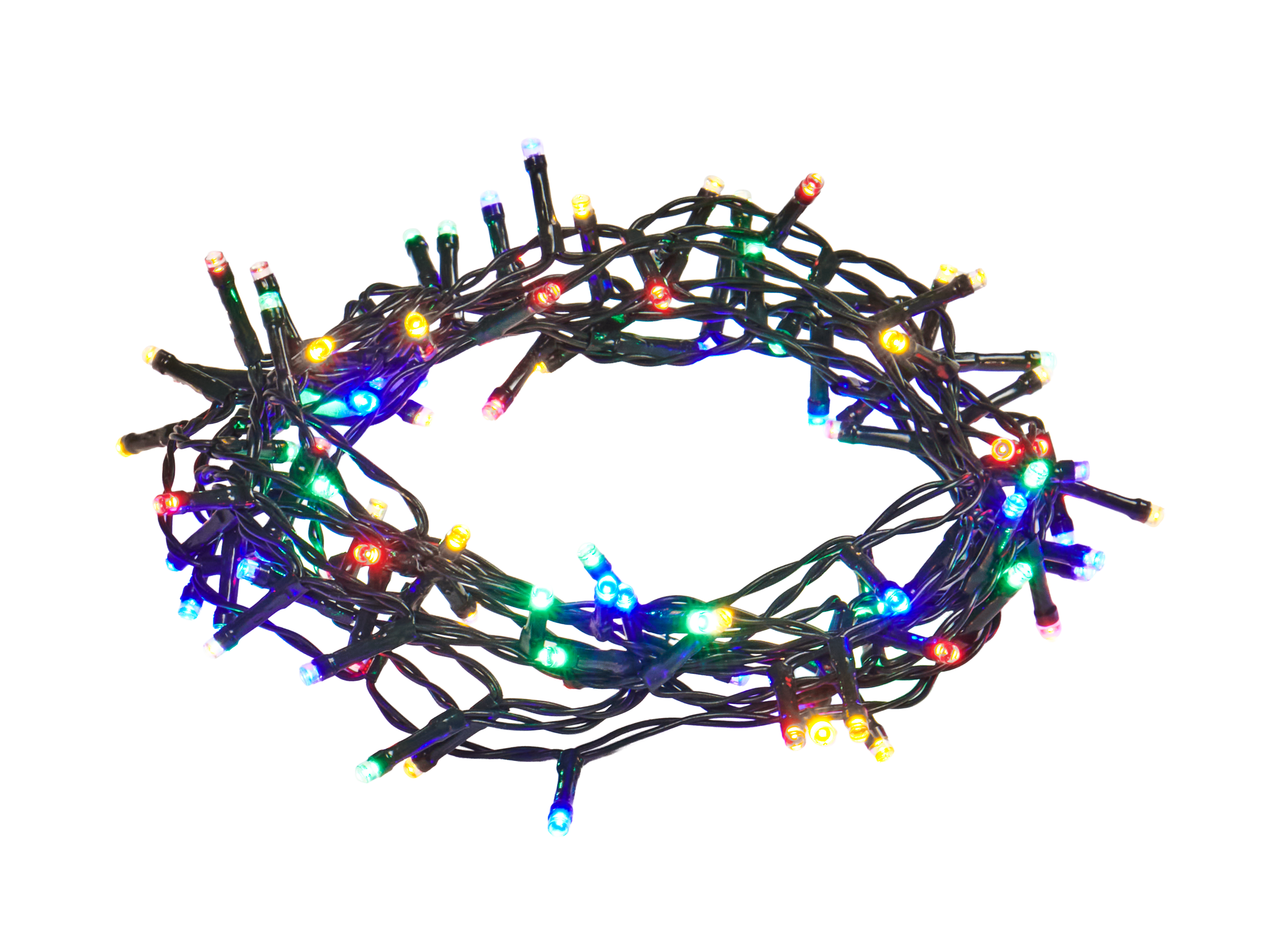 Lampki choinkowe zewnętrzne 100 LED 8 funkcji programator multikolor Cortina - 3