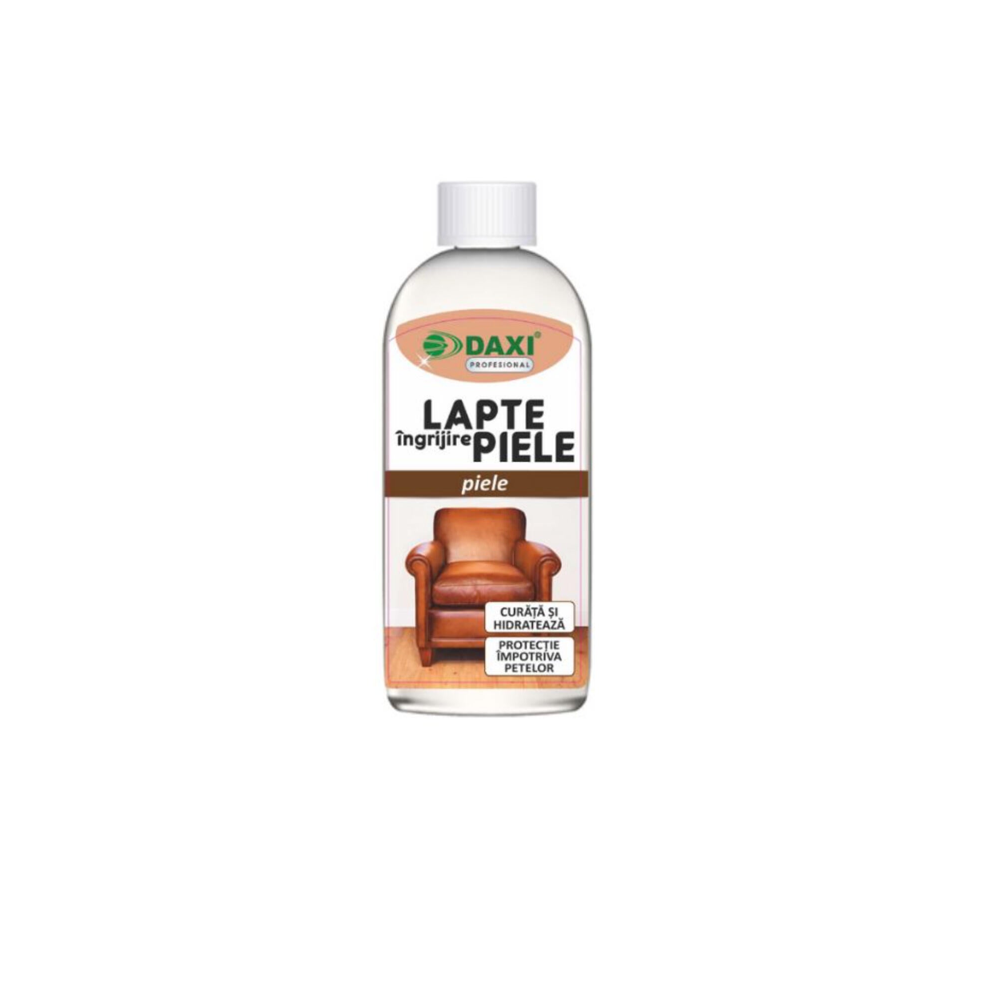 Lapte pentru curatarea articolelor din piele naturala si sintetica, Daxi, 0.2 L