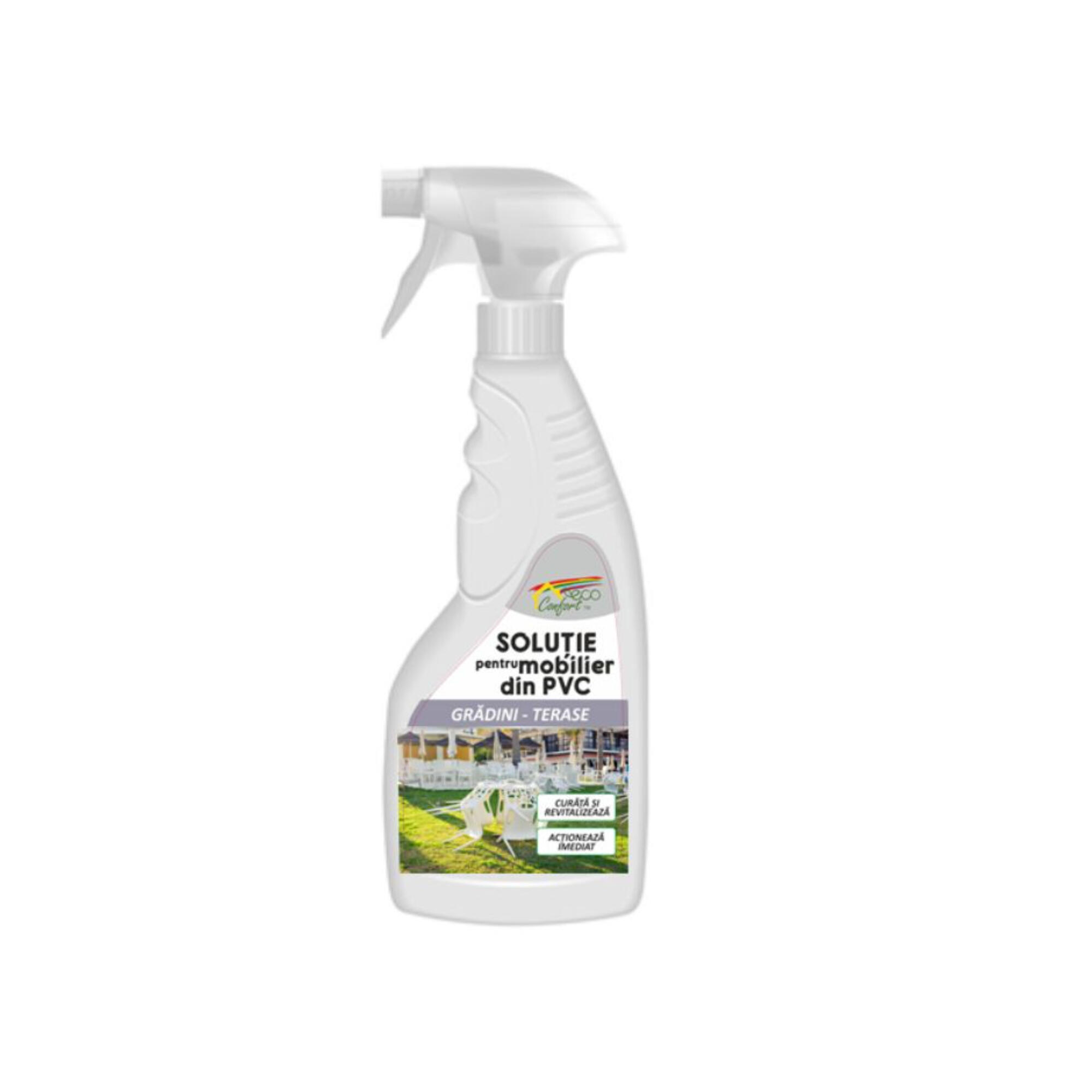 Solutie pentru curatare mobilier exterior din plastic si PVC, Eco Confort, 0.5 L