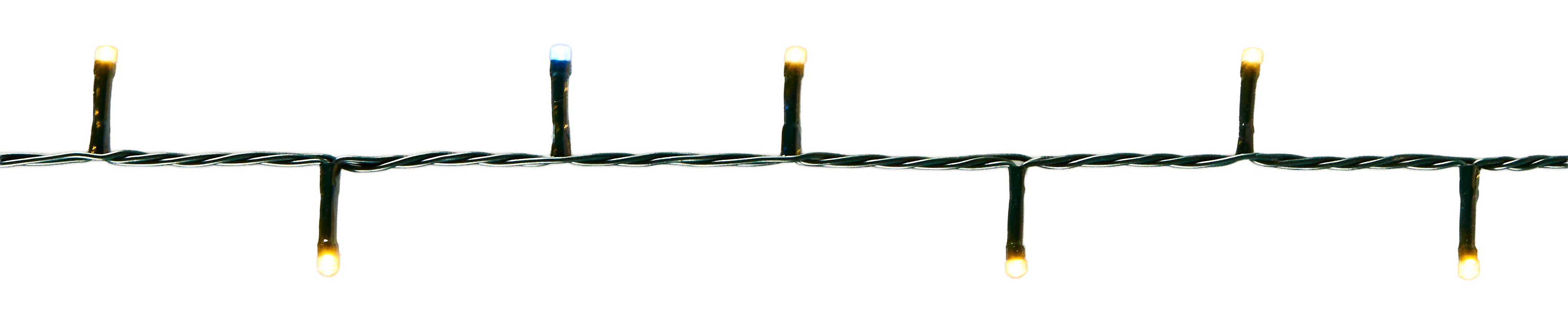 Lampki choinkowe zewnętrzne 300 LED ciepłe białe flash Cortina - 4