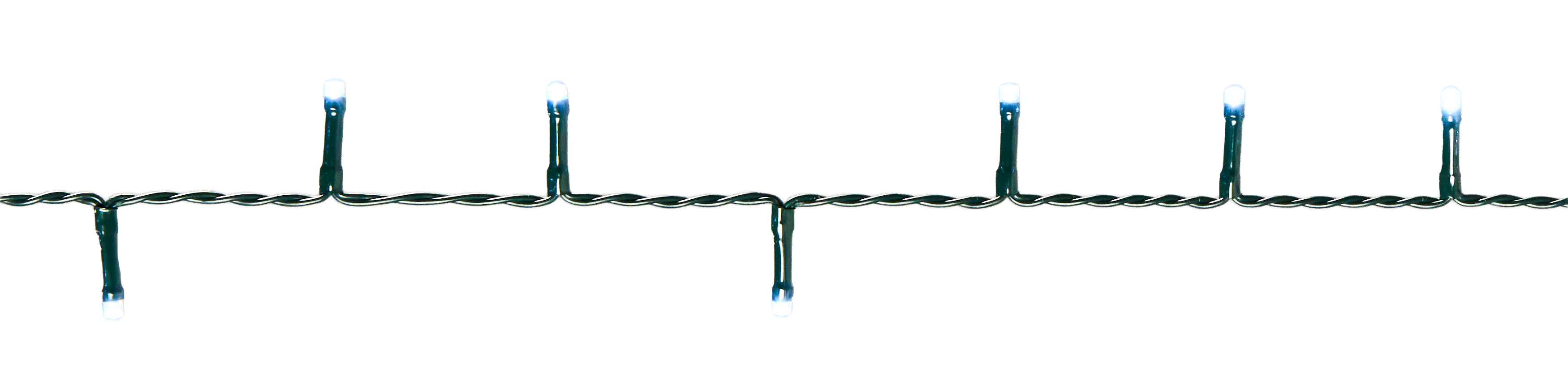 Lampki choinkowe zewnętrzne 100 LED 8 funkcji programator zimne białe Cortina - 6