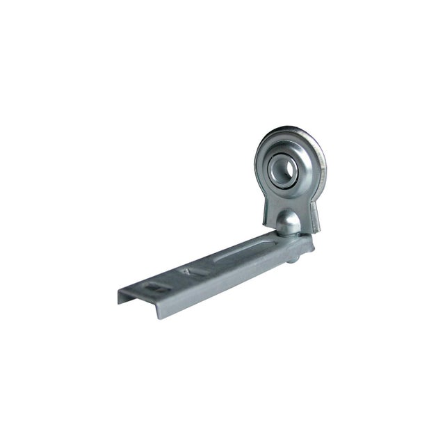 Supporto per asse tapparella avvolgibile in acciaio H 120 x L 26 mm