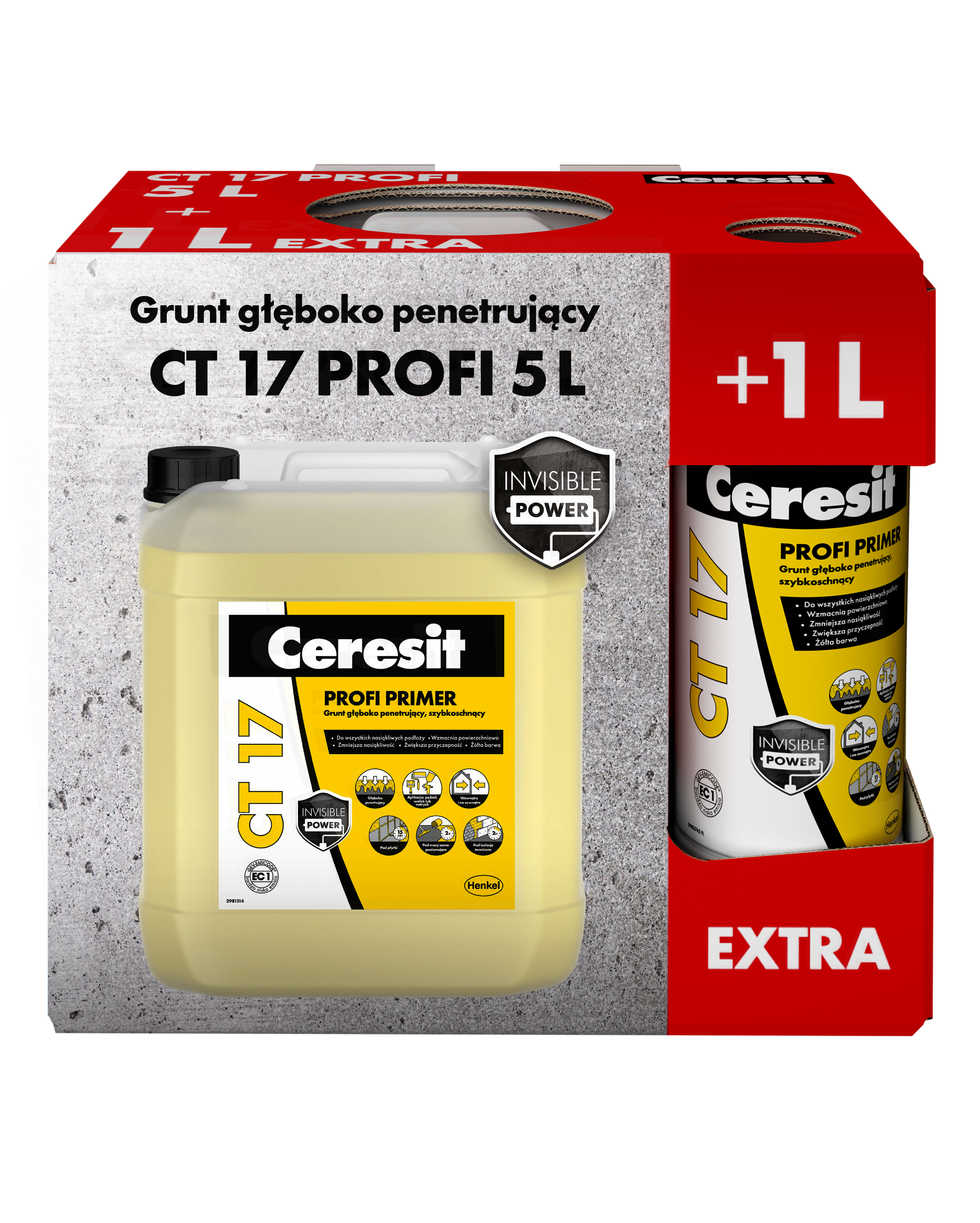 Grunt głęboko penetrujący CT17 5+1l Ceresit