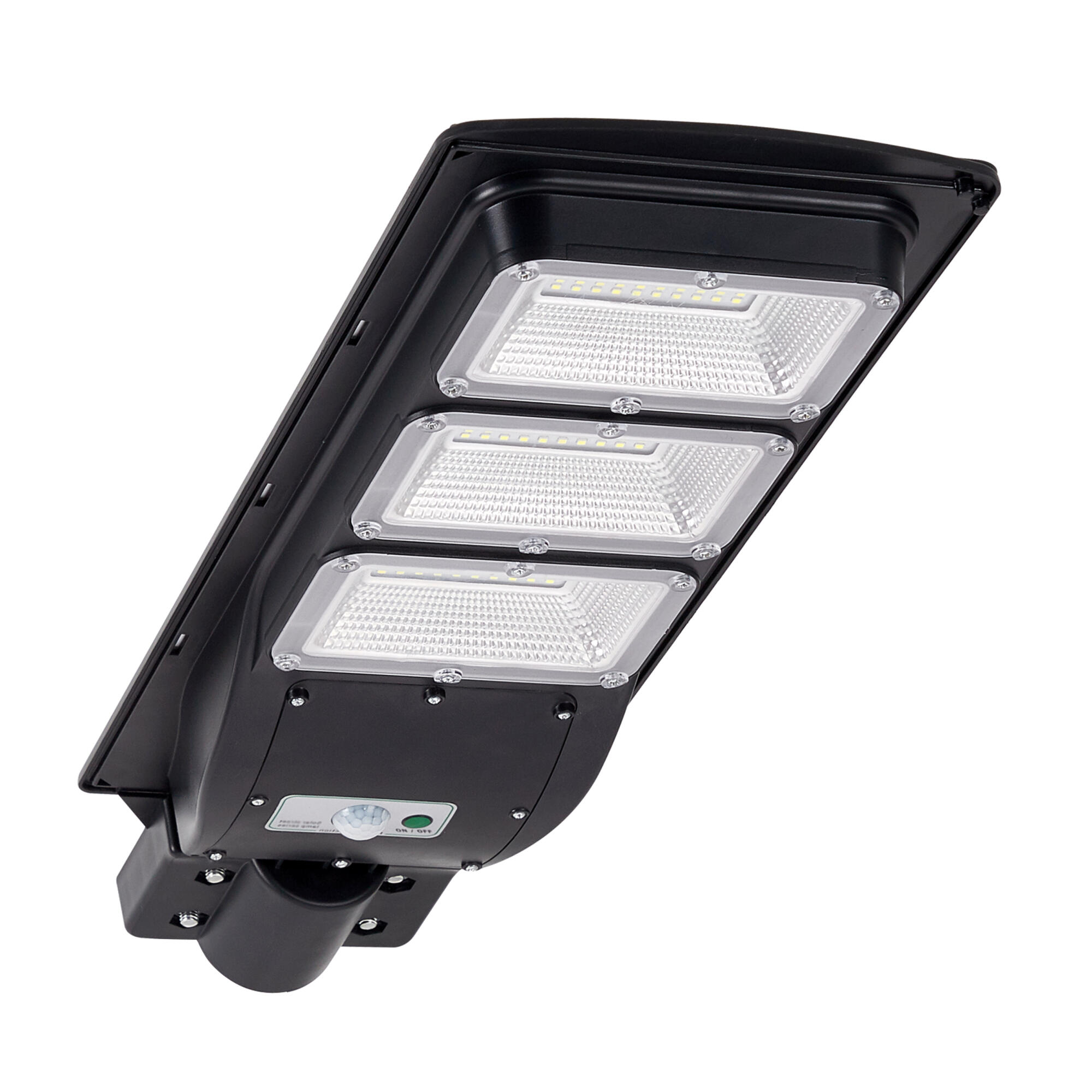 Proiector LED solar Street9, 1100 lm, lumina rece, IP65, senzor miscare