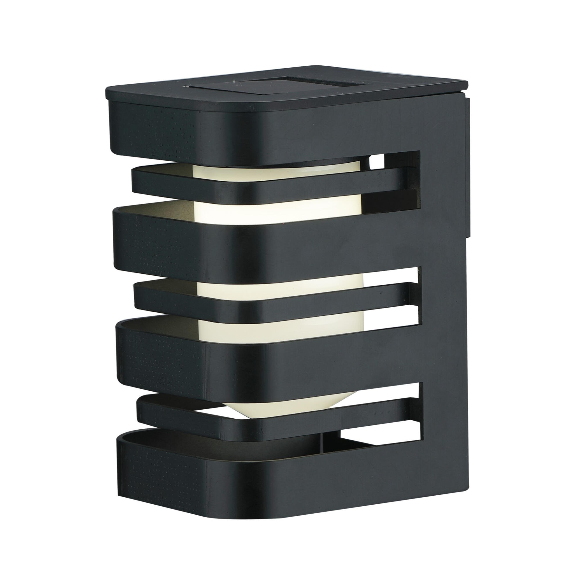 Aplica LED solara Agide, lumina rece, IP44
