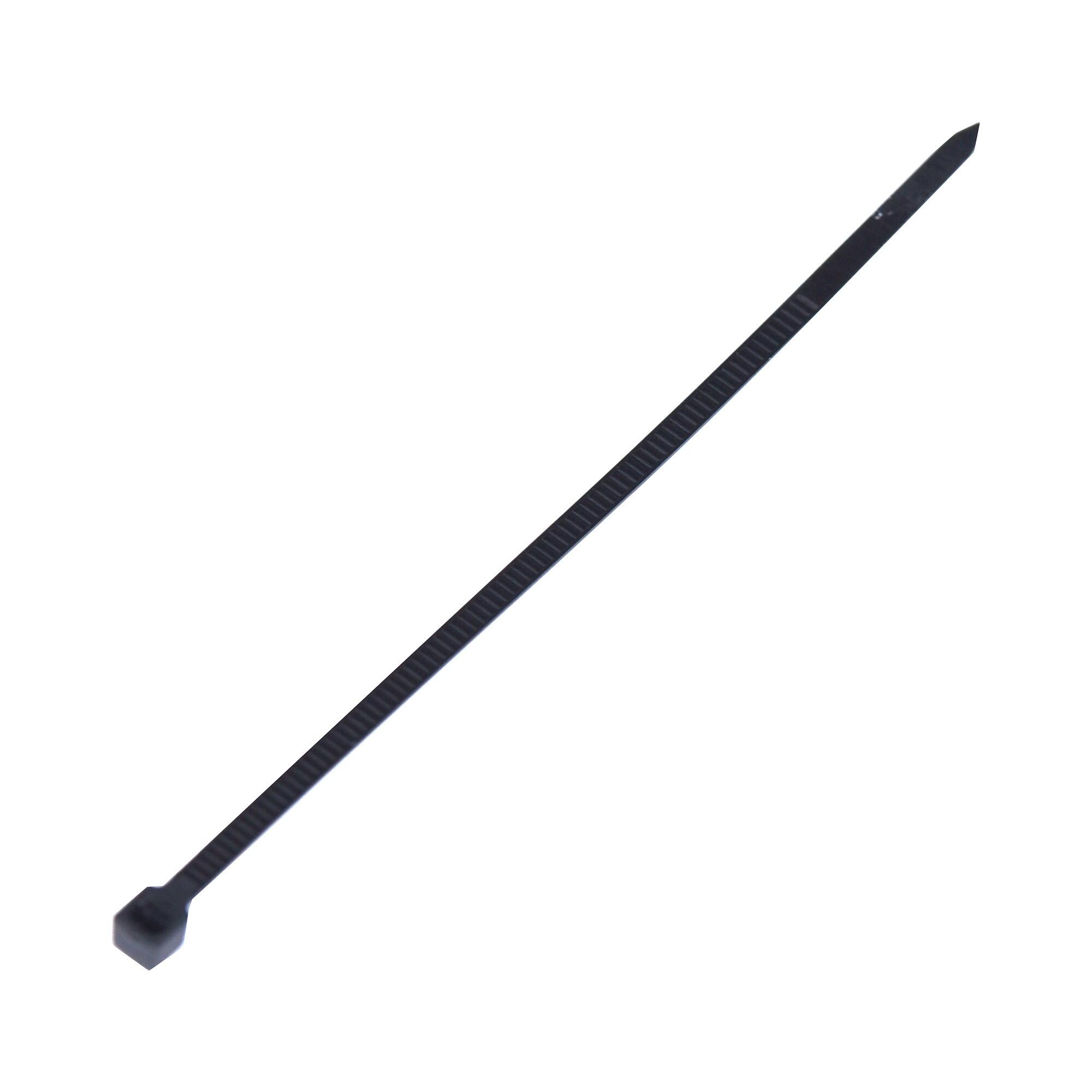 Coliere prindere, 100 x 2.5 mm, negre (set 100 buc)