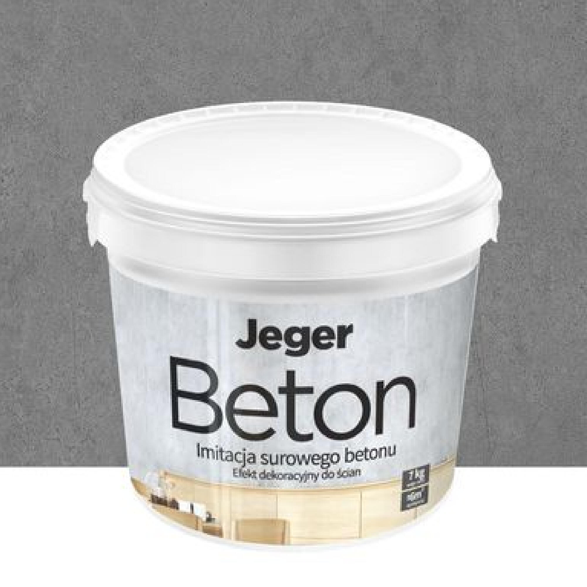 Vopsea decorativa Jeger, efect Beton, gri Napoli, 7 kg | Leroy Merlin