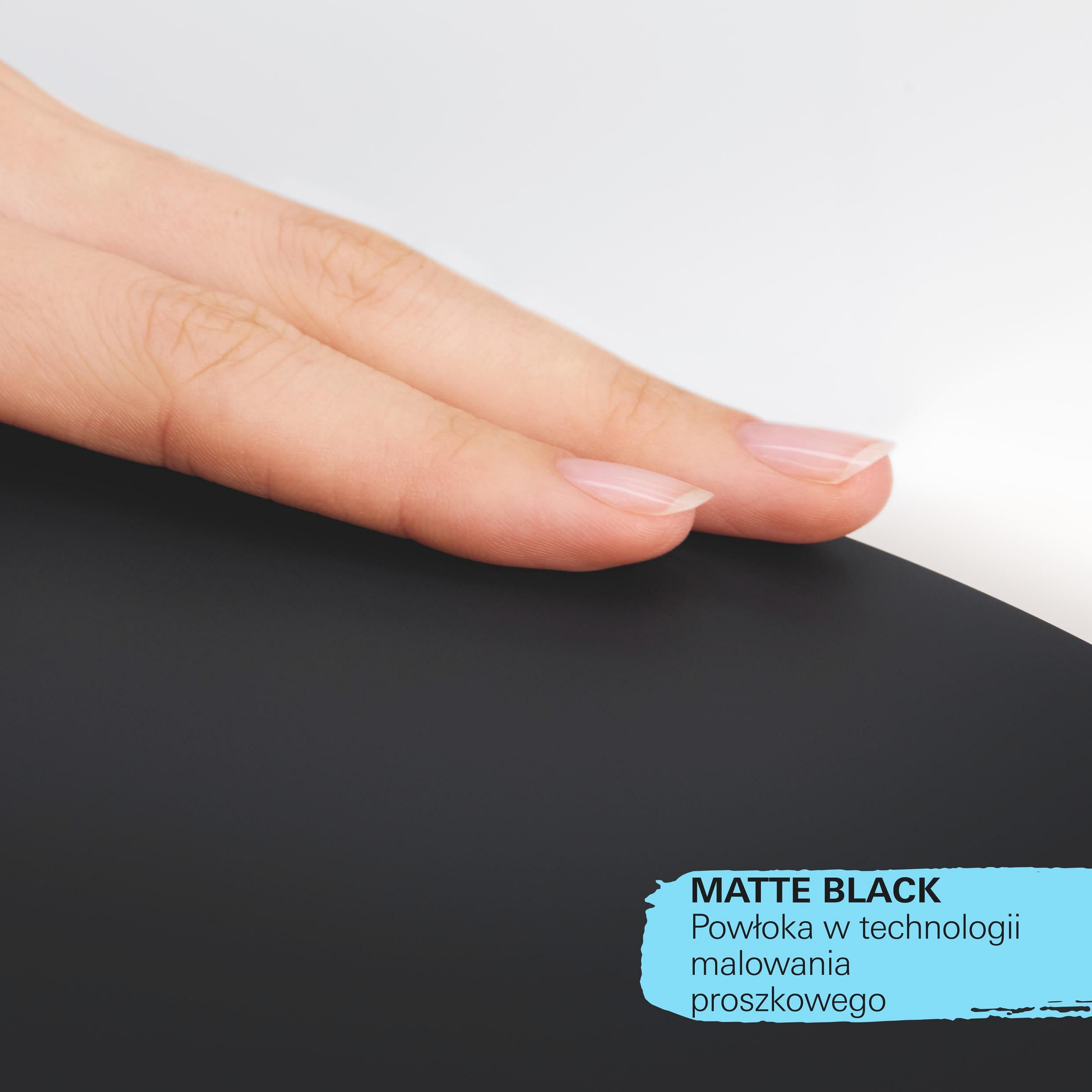 Matte Black – powłoka w technologii malowania proszkowego Grohe. - 7