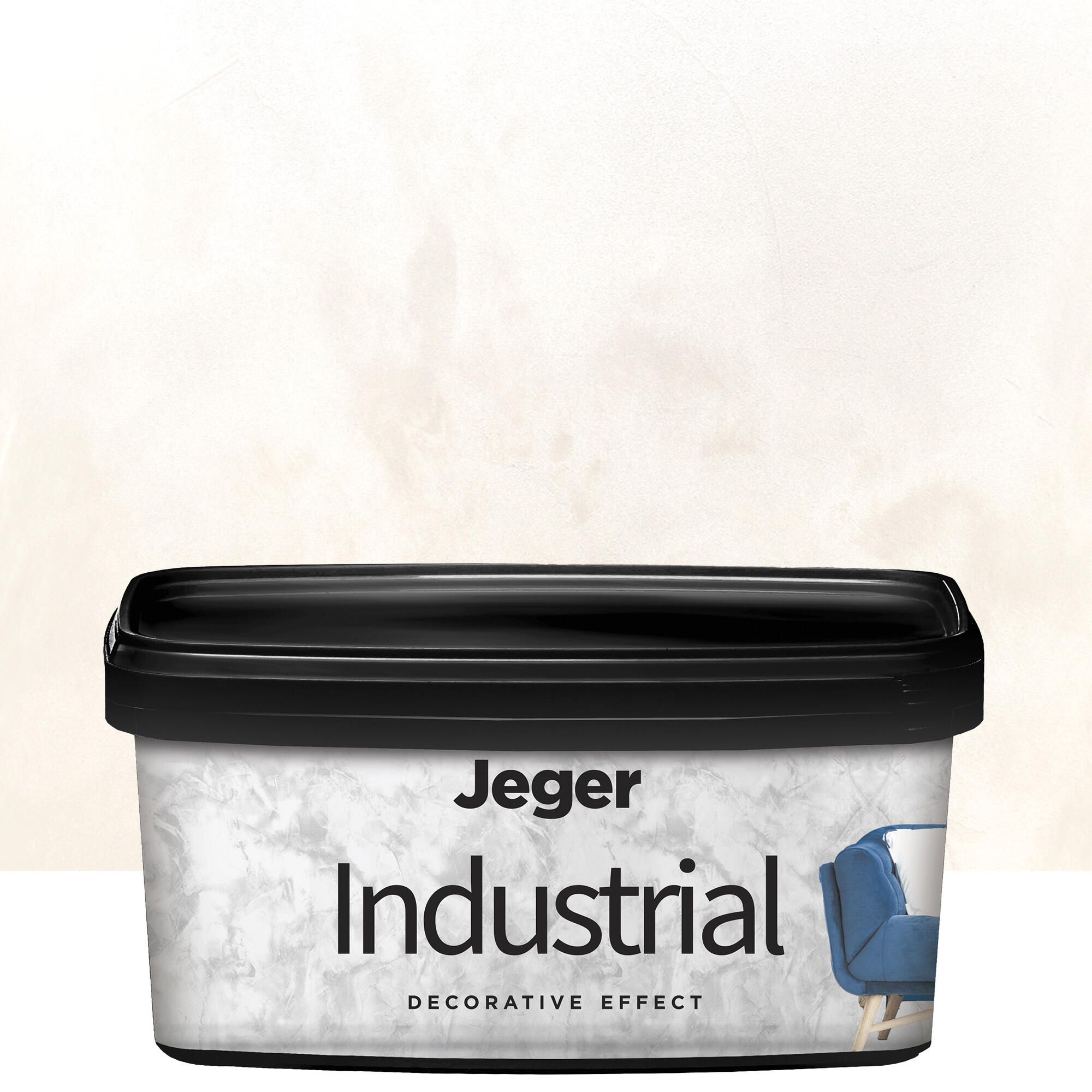 Vopsea decorativa Jeger, efect Industrial, Iryd, 1 L