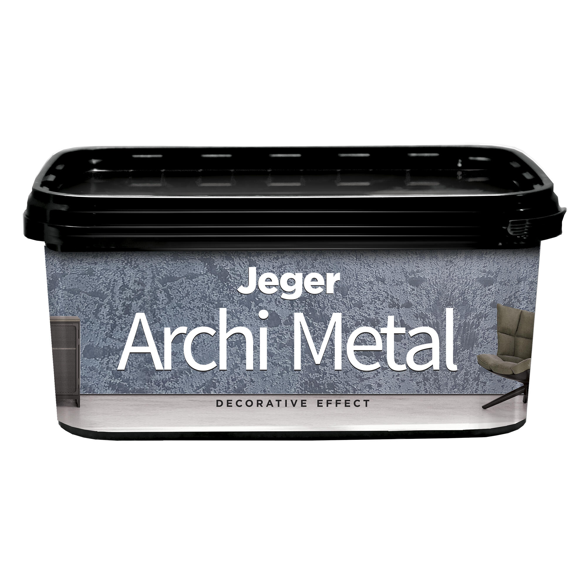 Vopsea decorativa Jeger, efect Archi Metal, 2 L