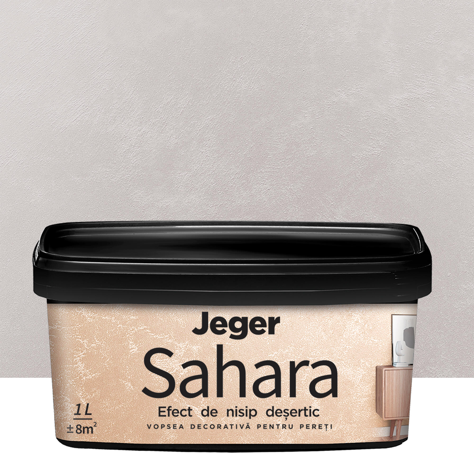 Vopsea decorativa Jeger, efect Sahara, Angelo, 1 L