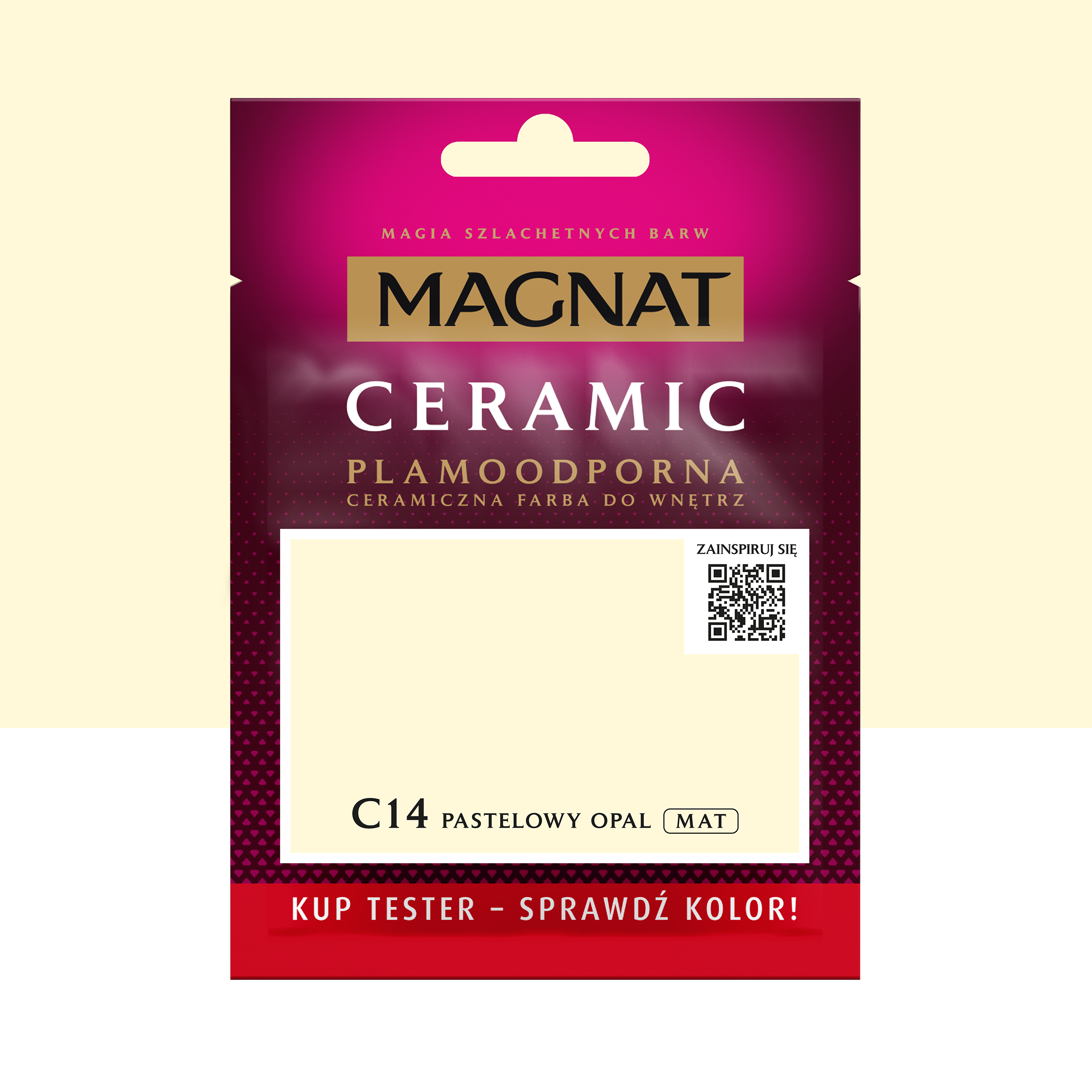 Tester farby Magnat Ceramic Pastelowy opal 30 ml