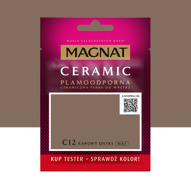 Tester farby Magnat Ceramic Kawowy onyks 30 ml