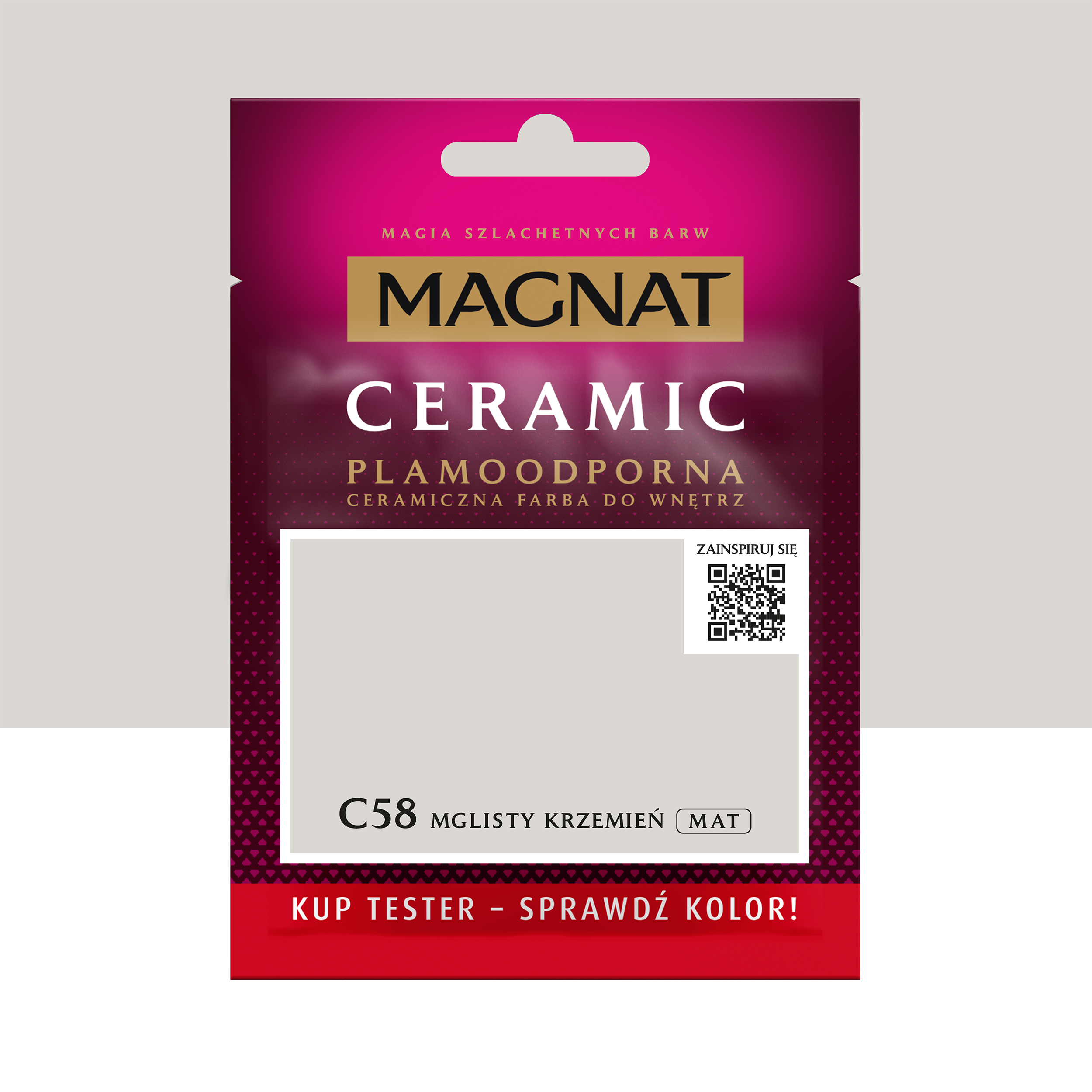 Tester farby Magnat Ceramic Mglisty krzemień 30 ml