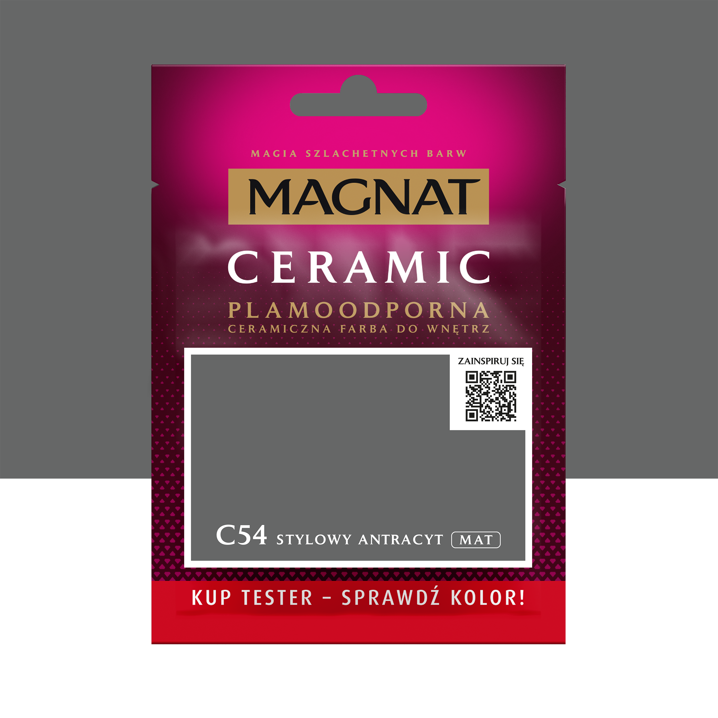 Tester farby Magnat Ceramic Stylowy antracyt 30 ml